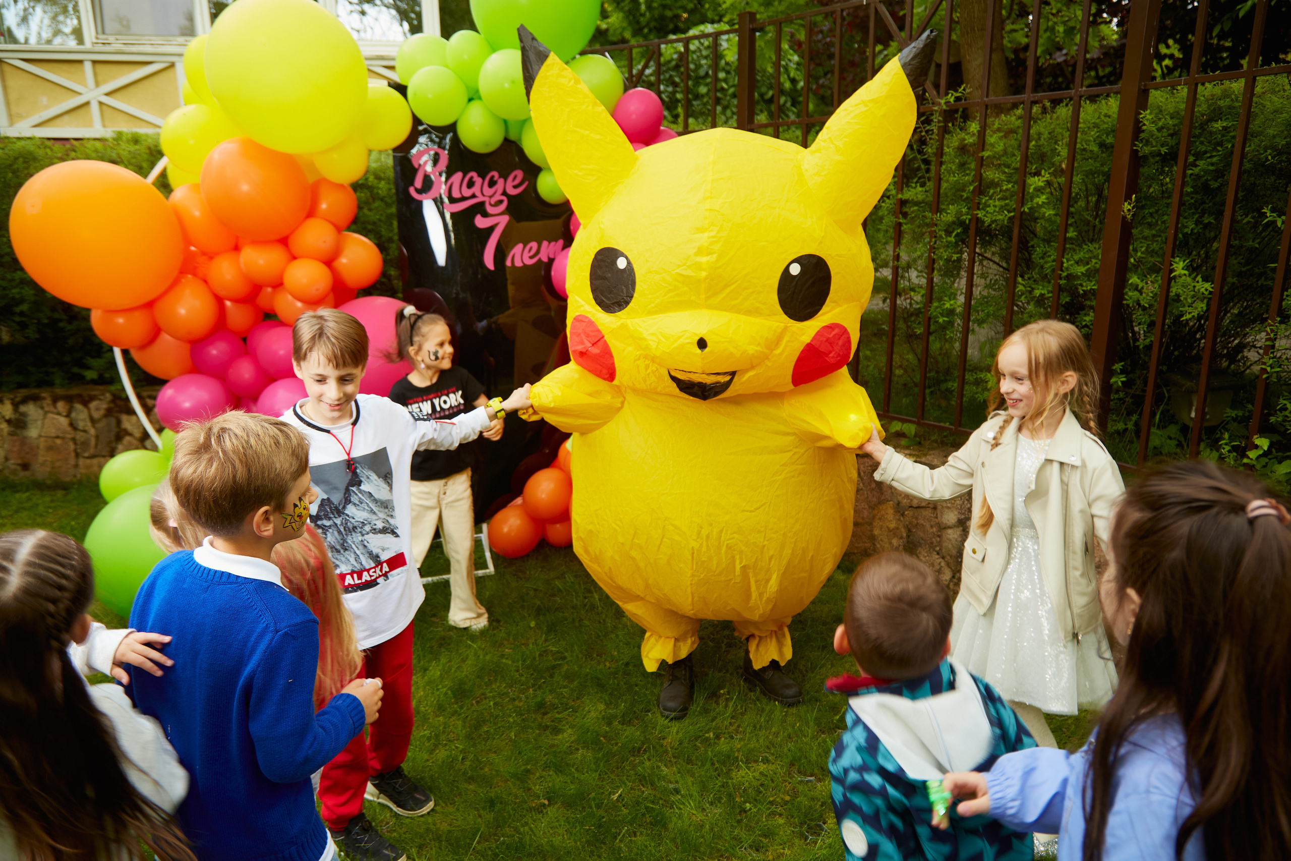 Владе 7 лет. детский праздник. Свадебный фотограф Москва и Московская область Борисов Сергей