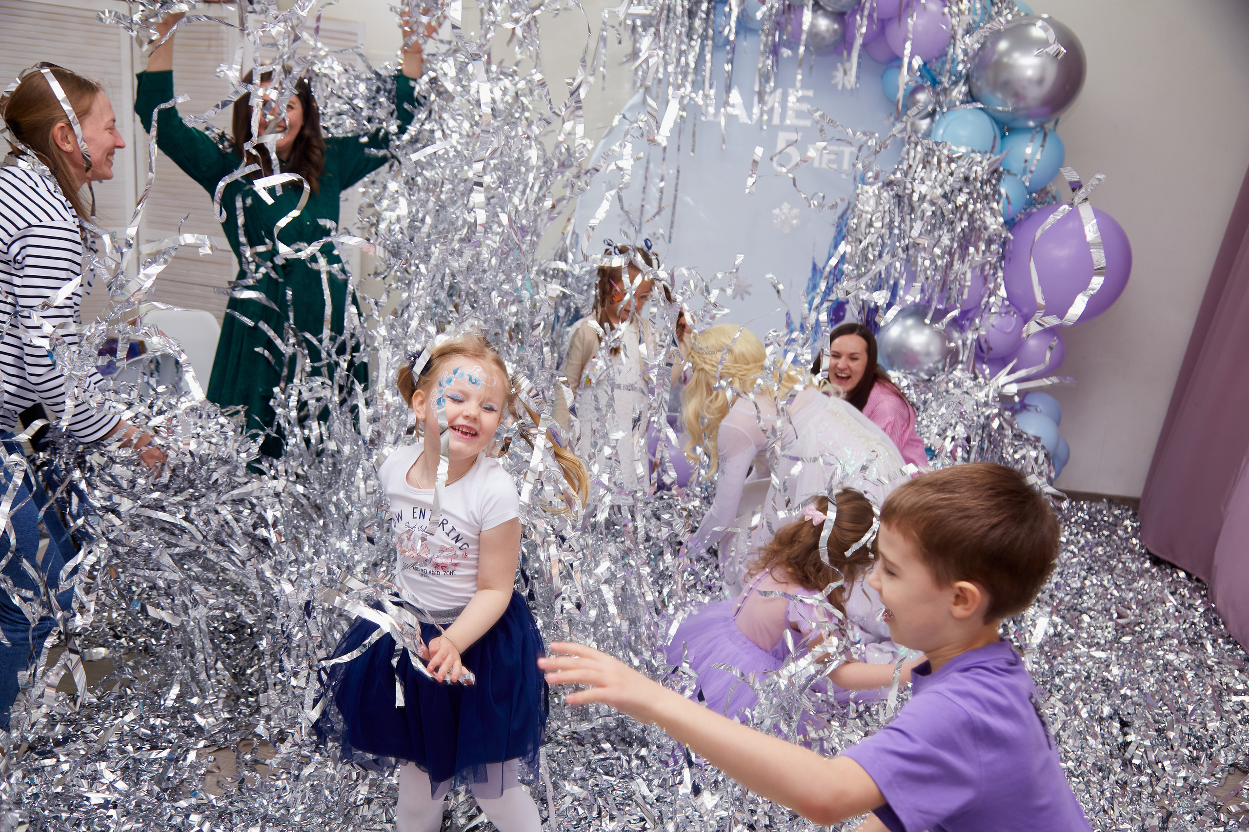Майя. 5 лет. Детский праздник. Холодное Сердце. Свадебный фотограф Москва и Московская область Борисов Сергей