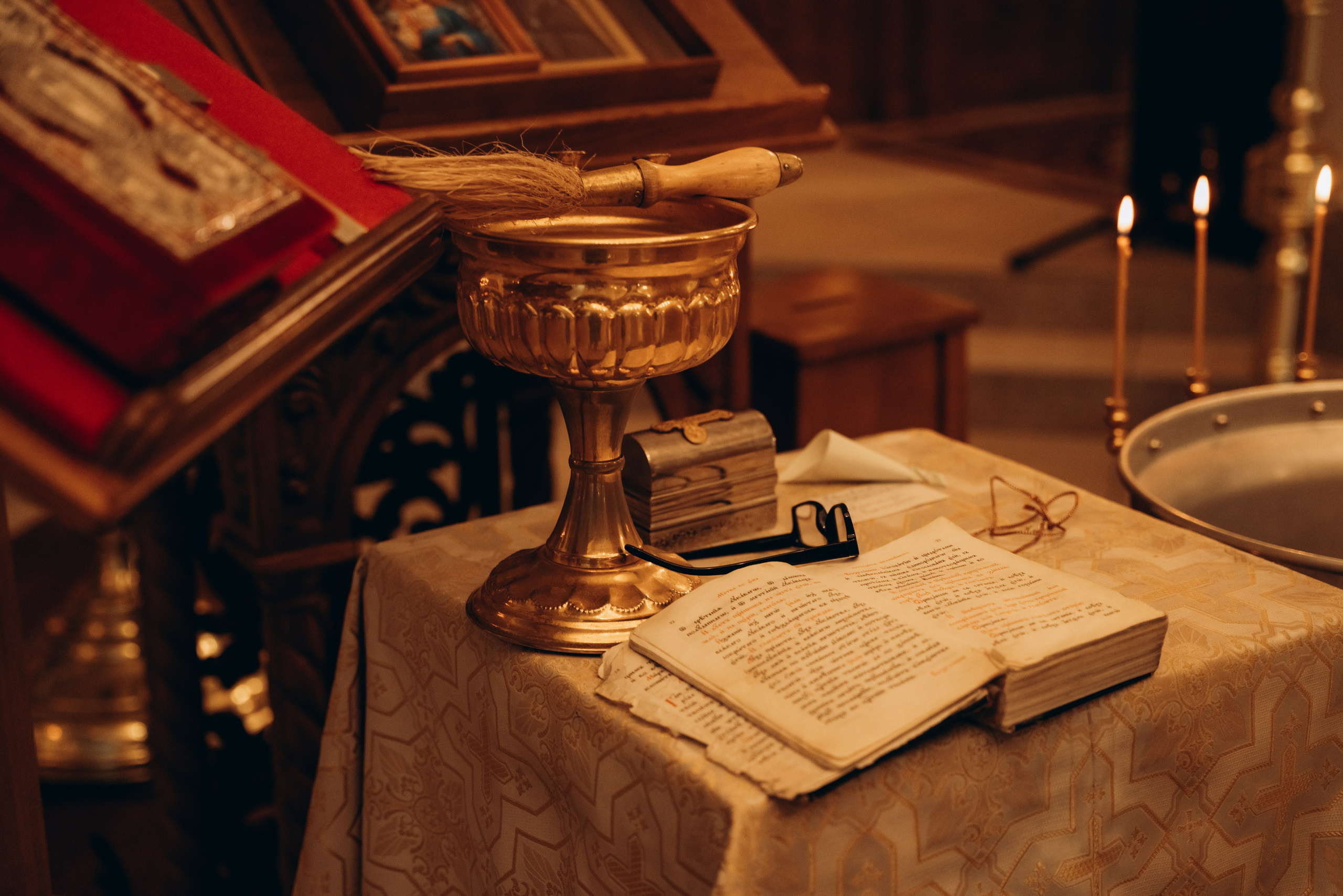 Крещении Есении. Фотограф Мария Миллс | Минск