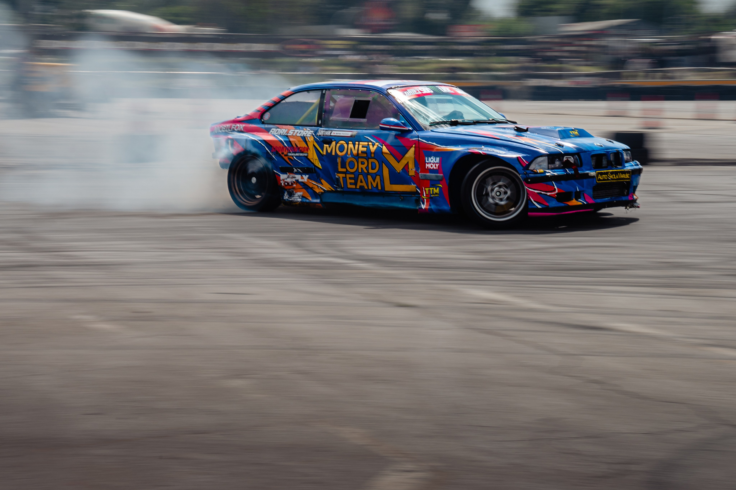 2025 Второй этап Serbian Drift Championship, Белград. Елена Чеснокова спортивный фотограф во Владимире и Белграде