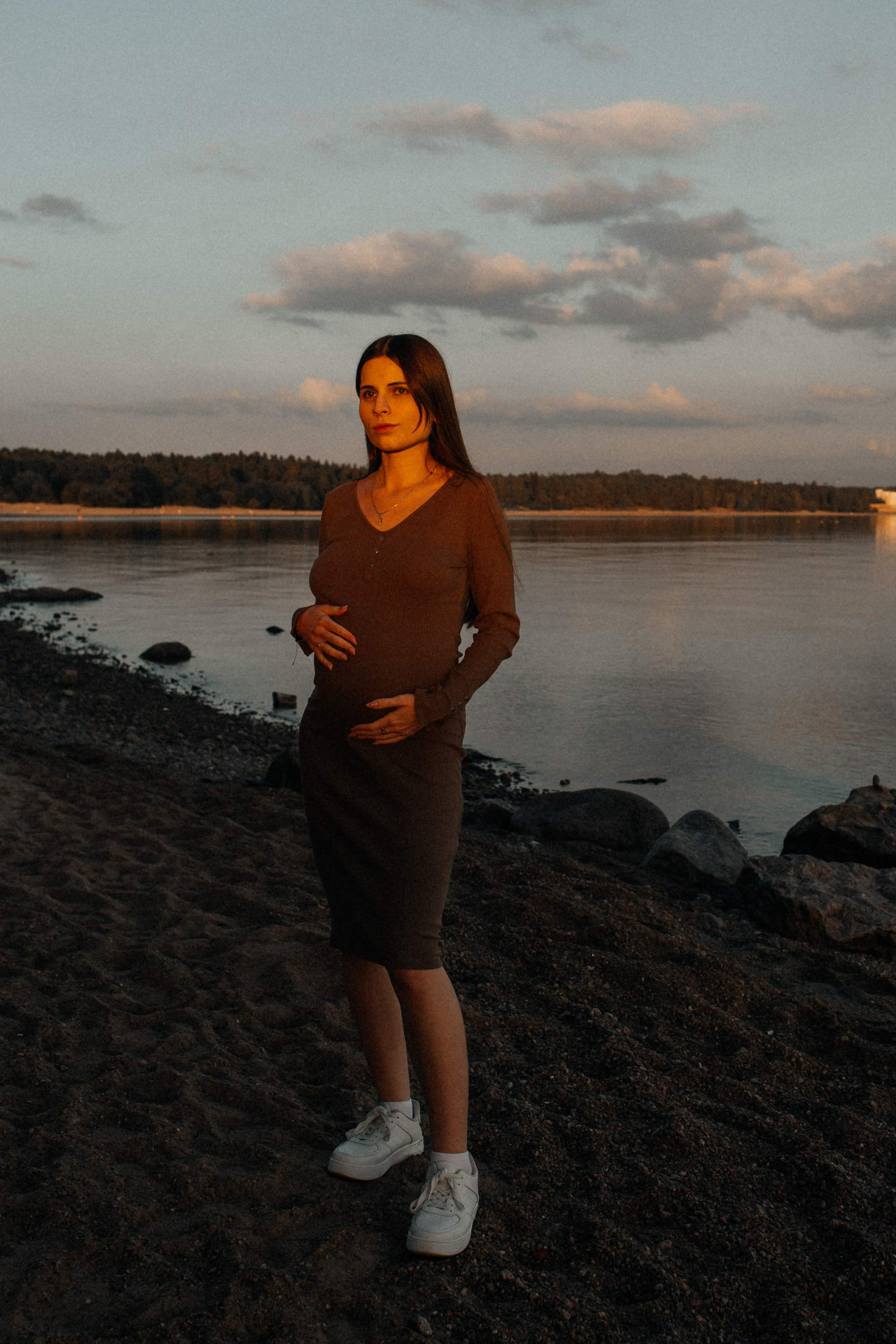 Гендер-пати для двоих на заливе. Фотограф в Санкт-Петербурге Виктория Безверхая