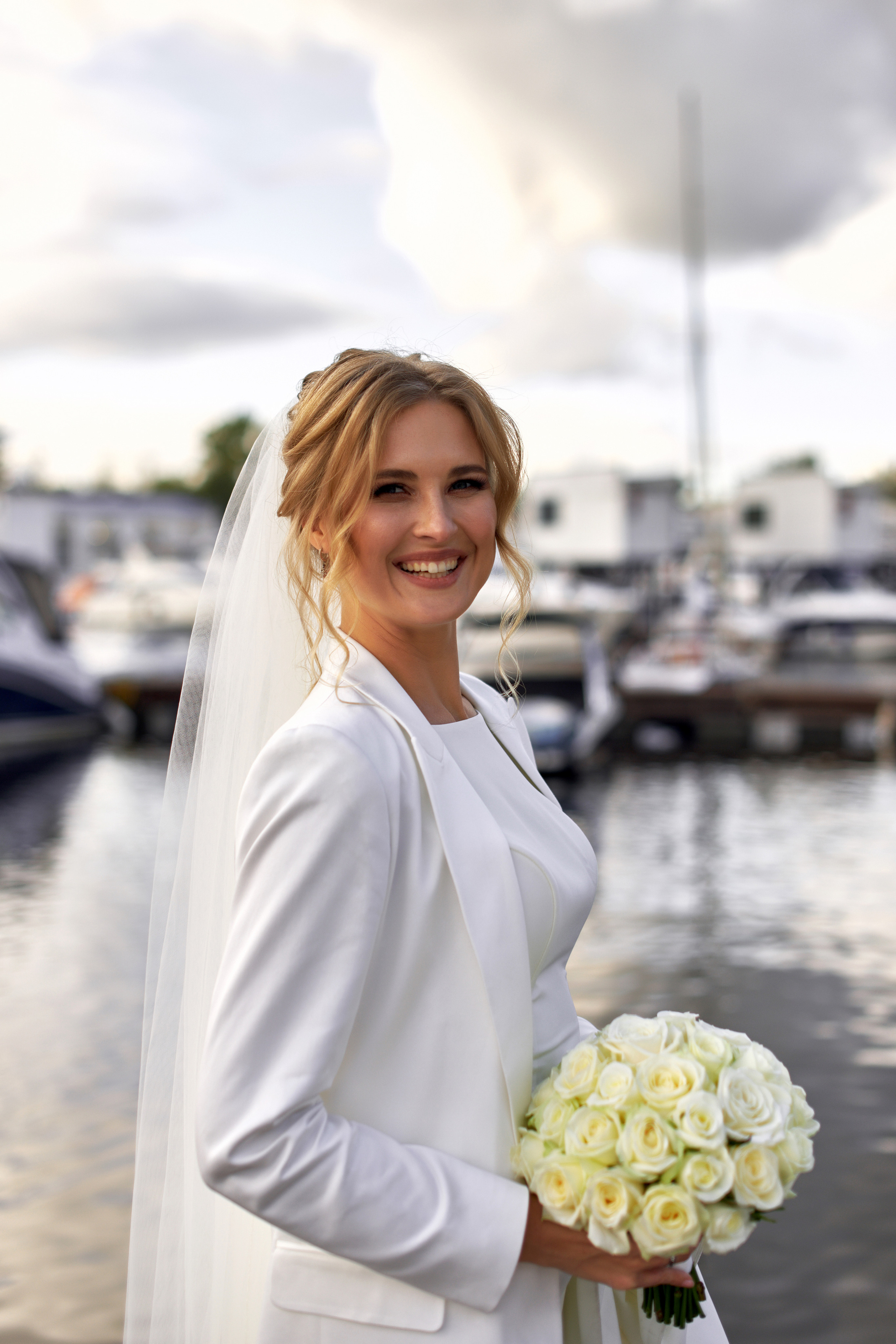 Свадебная фотосессия Яхт-клуб Нептун. Свадебный фотограф в Москве Станислав Донченко