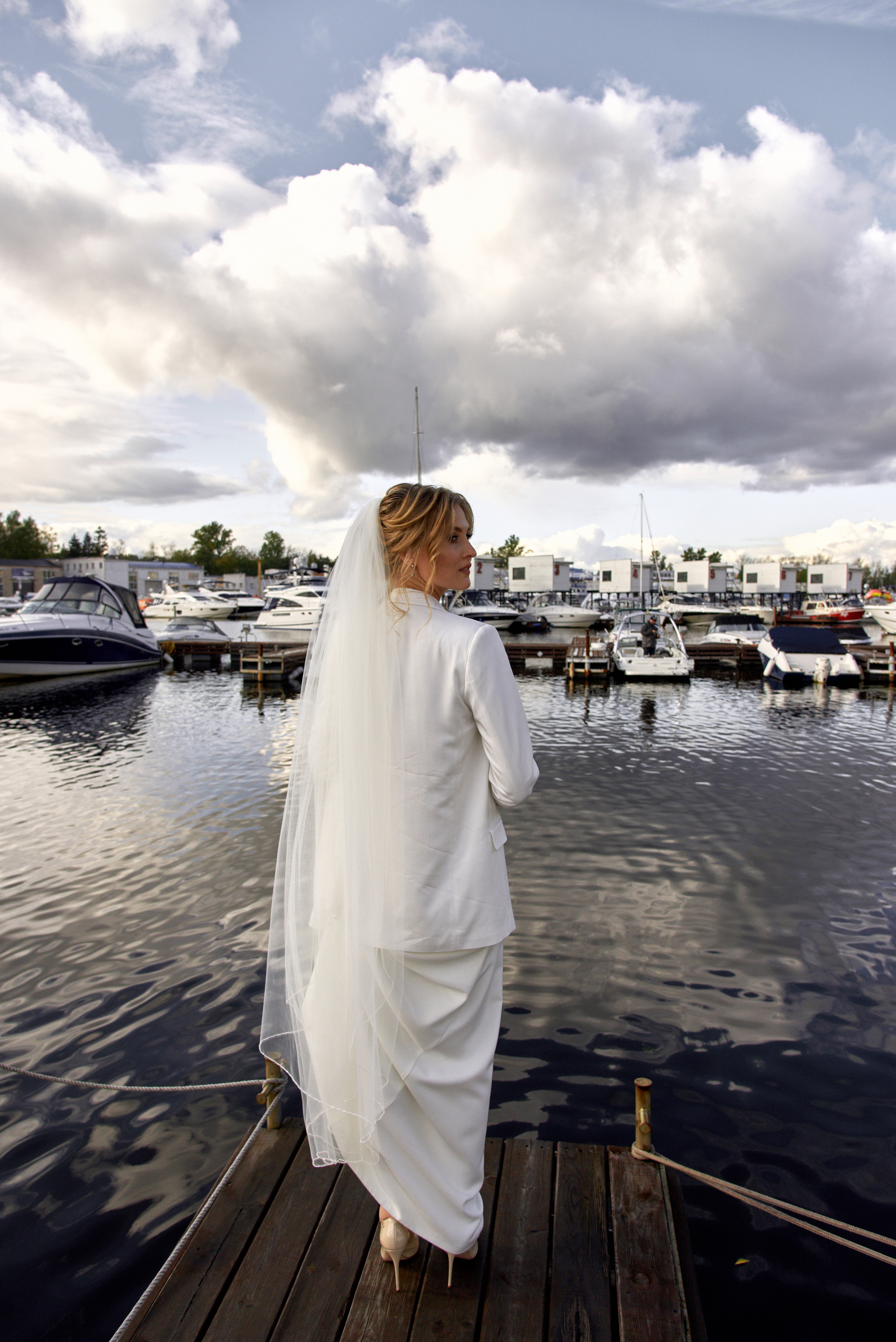 Свадебная фотосессия Яхт-клуб Нептун. Свадебный фотограф в Москве Станислав Донченко