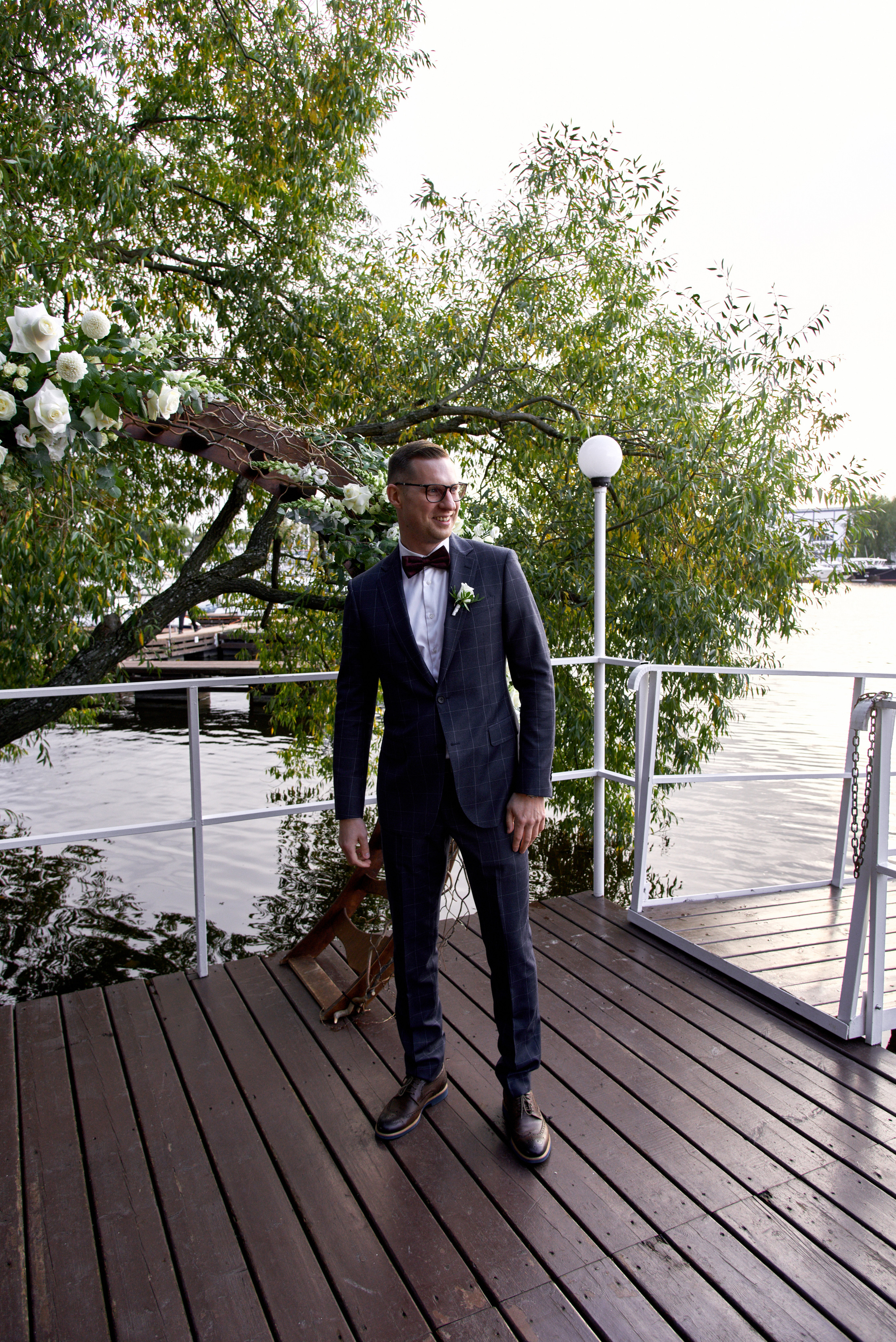 Свадебная фотосессия Яхт-клуб Нептун. Свадебный фотограф в Москве Станислав Донченко