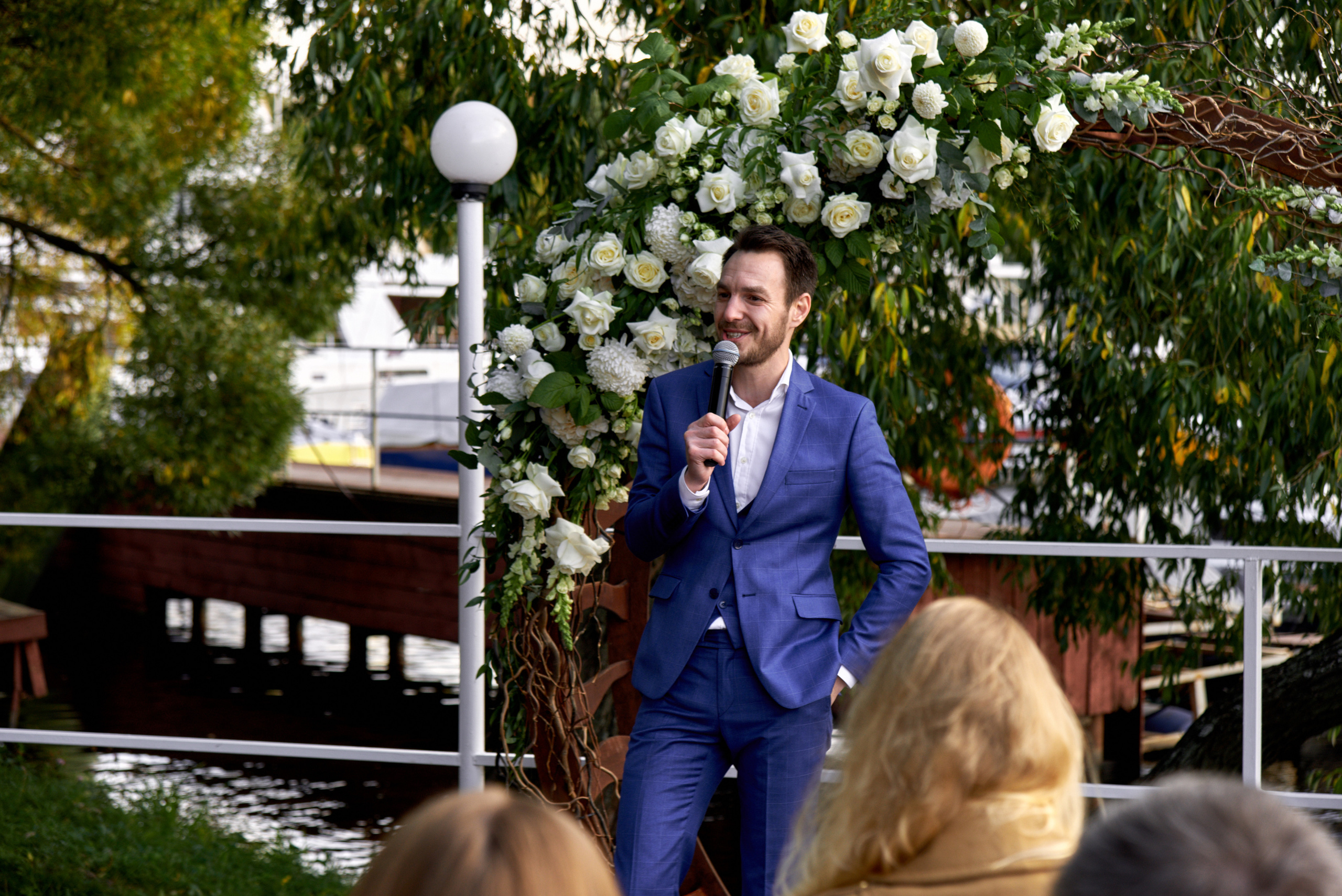 Свадебная фотосессия Яхт-клуб Нептун. Свадебный фотограф в Москве Станислав Донченко