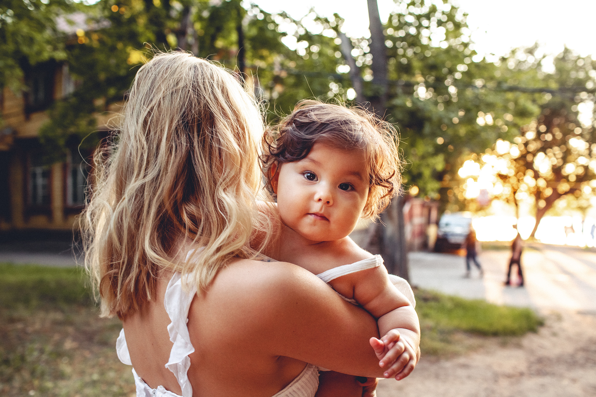 Янтарный свет в Загородном парке. Детский фотограф в Самаре