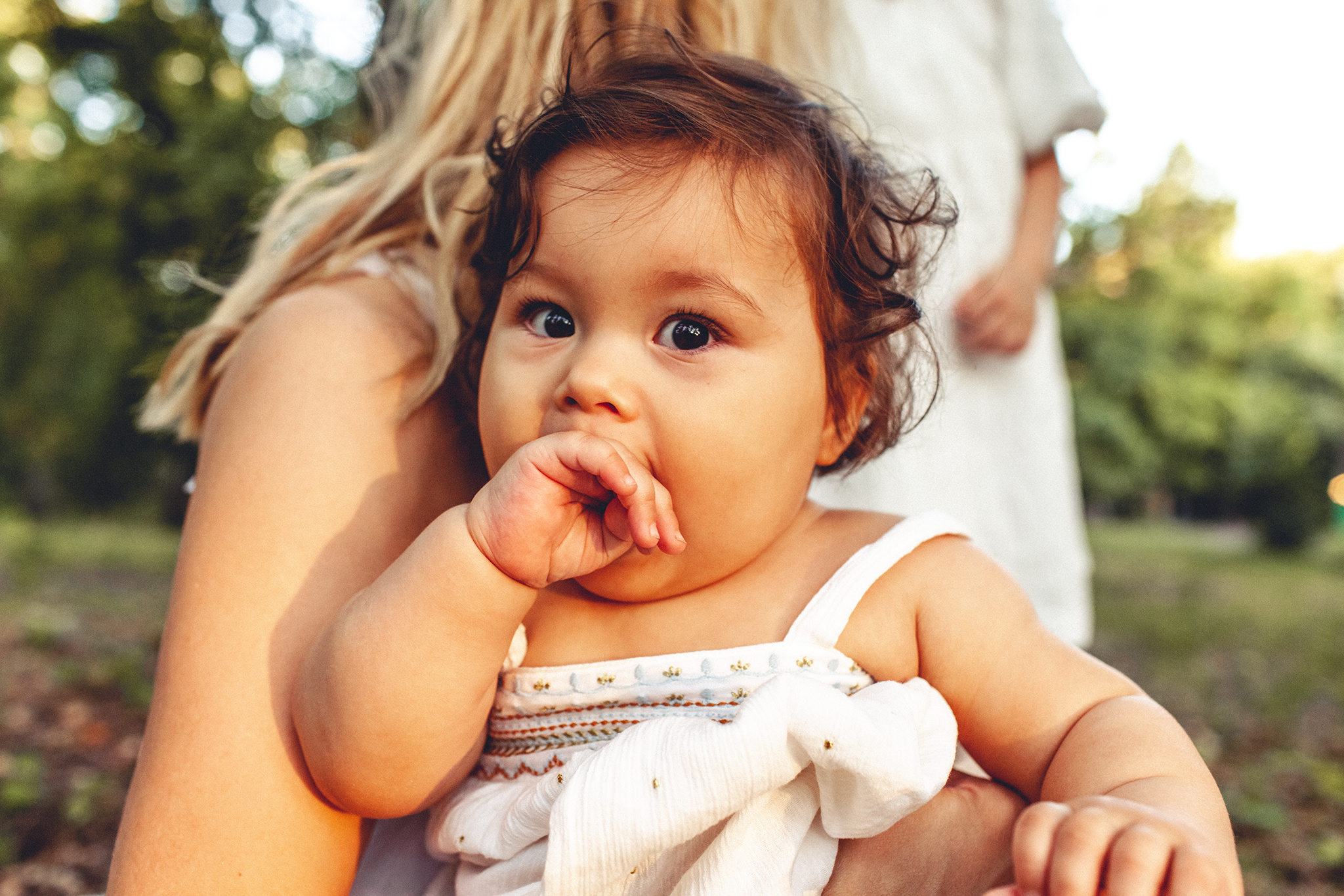 Янтарный свет в Загородном парке. Детский фотограф в Самаре