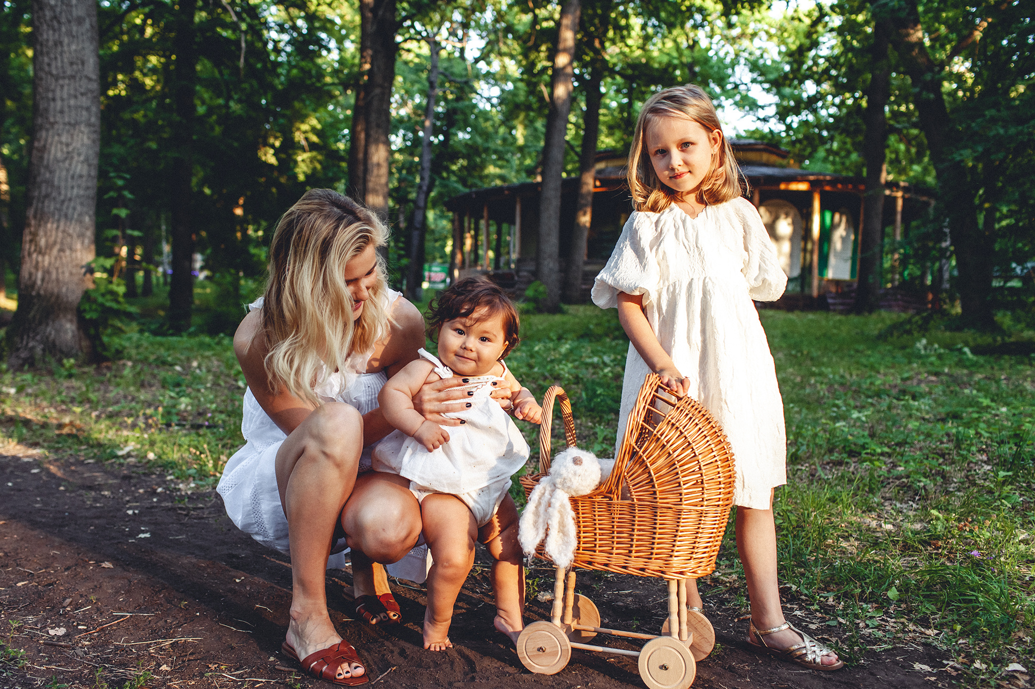 Янтарный свет в Загородном парке. Детский фотограф в Самаре