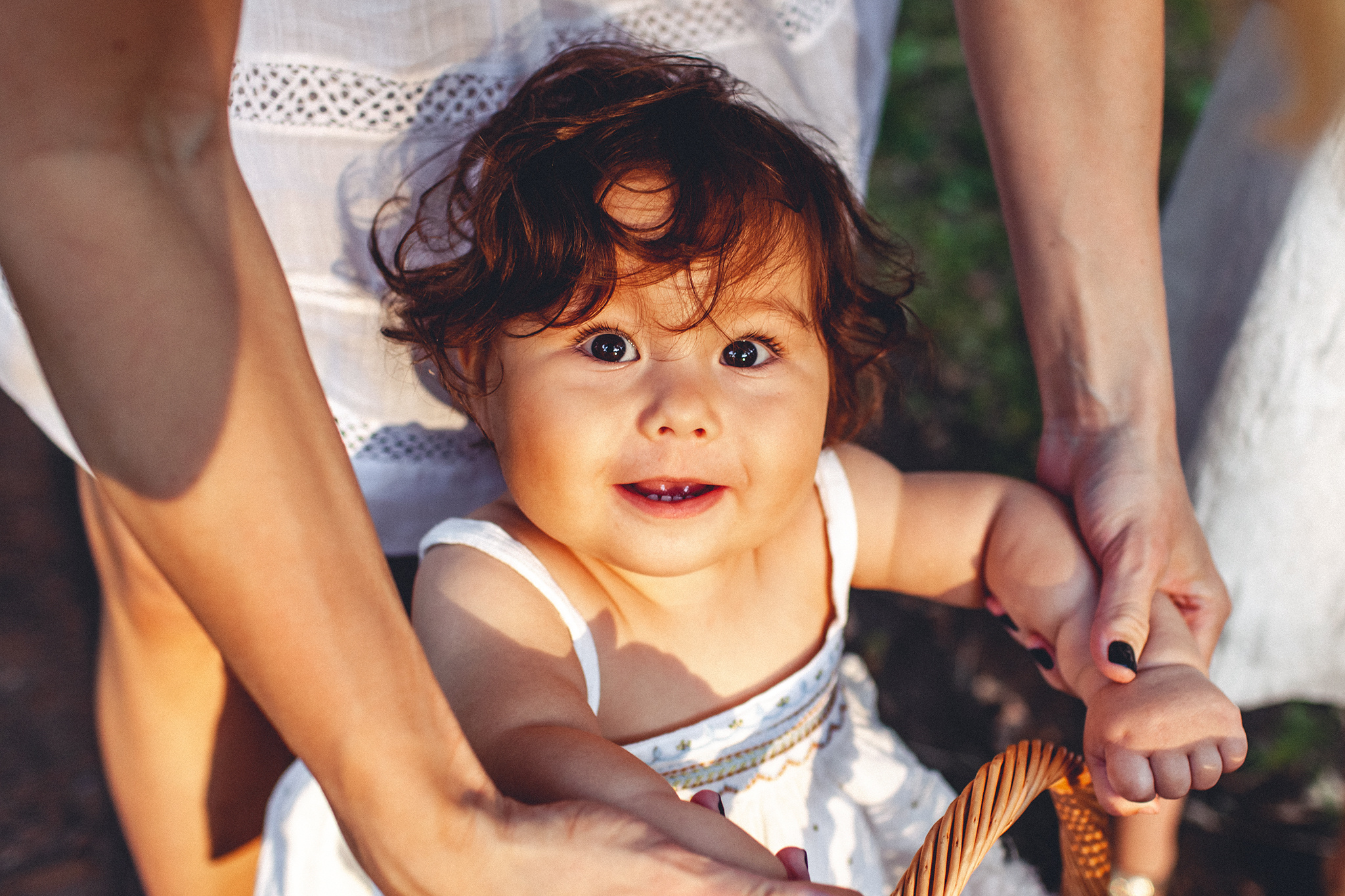 Янтарный свет в Загородном парке. Детский фотограф в Самаре
