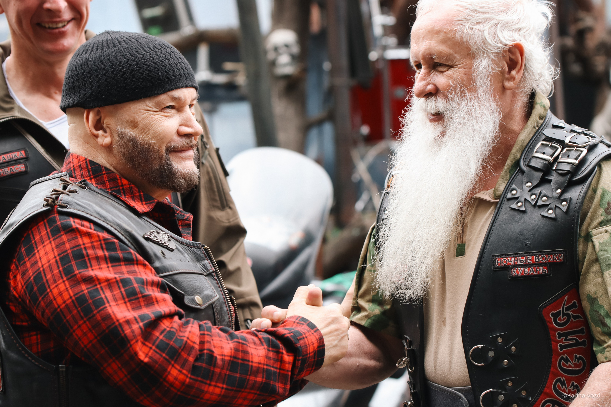 36-ти летие мотоклуба «Ночные Волки». Репортажный фотограф в Москве и Зеленограде Karina-vozd