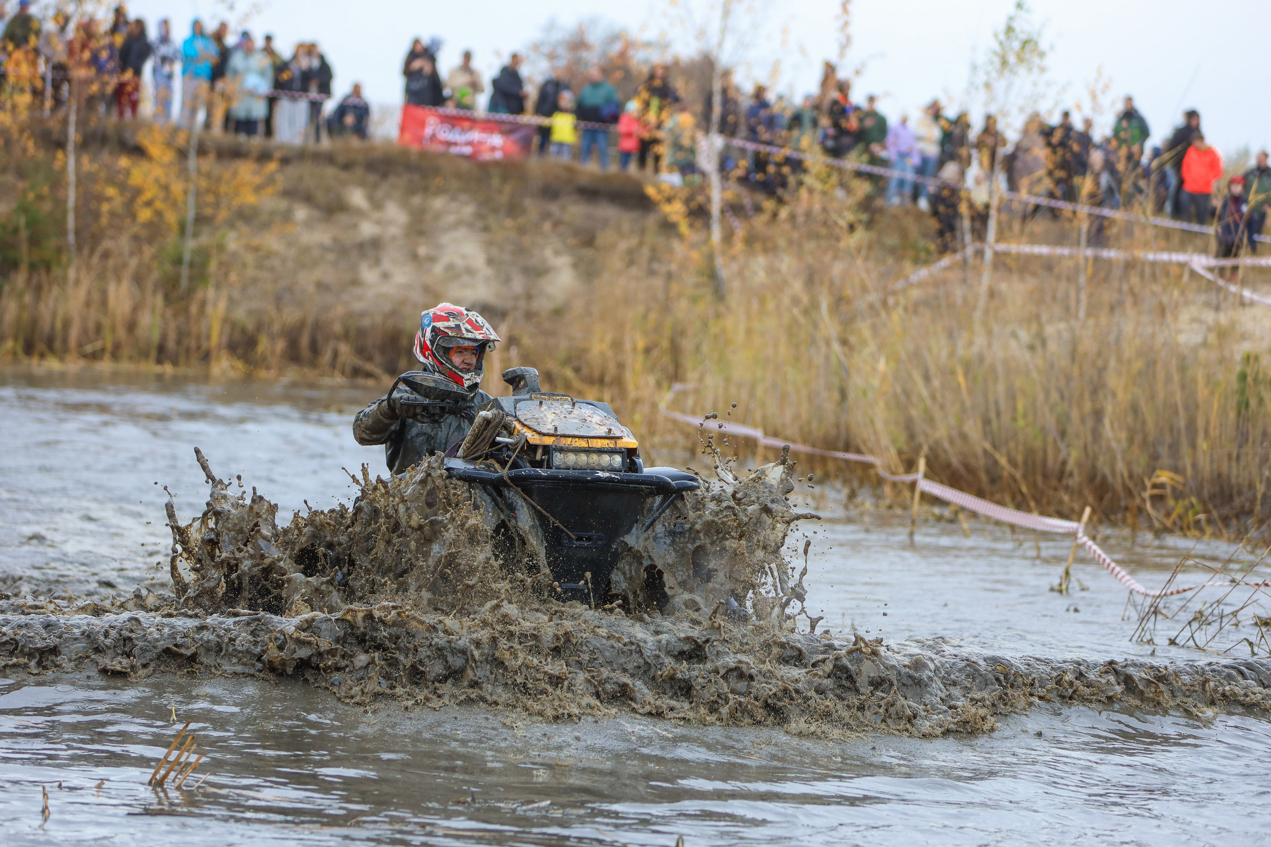 Гонки на квадроциклах Грязевое кольцо. Спортивный фотограф в Самаре