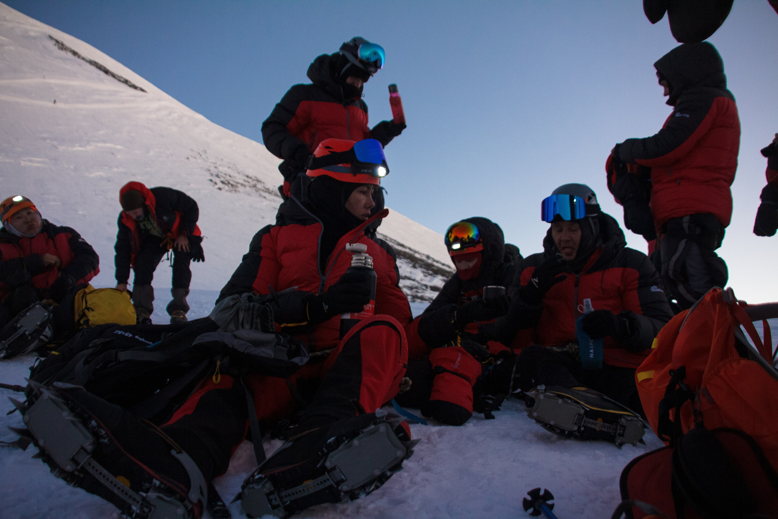 Восхождение на Эльбрус (пример съемки). Фотограф Котий Даниил