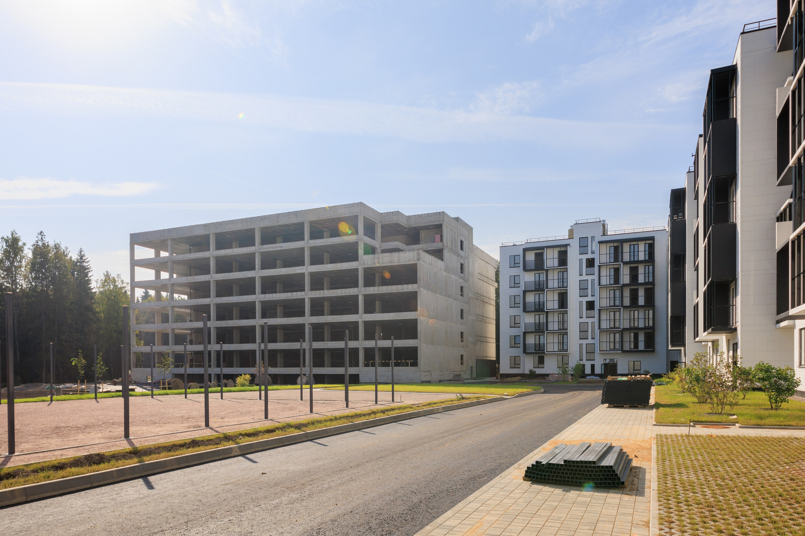 Архитектурная и репортажная фотосъёмка для застройщика