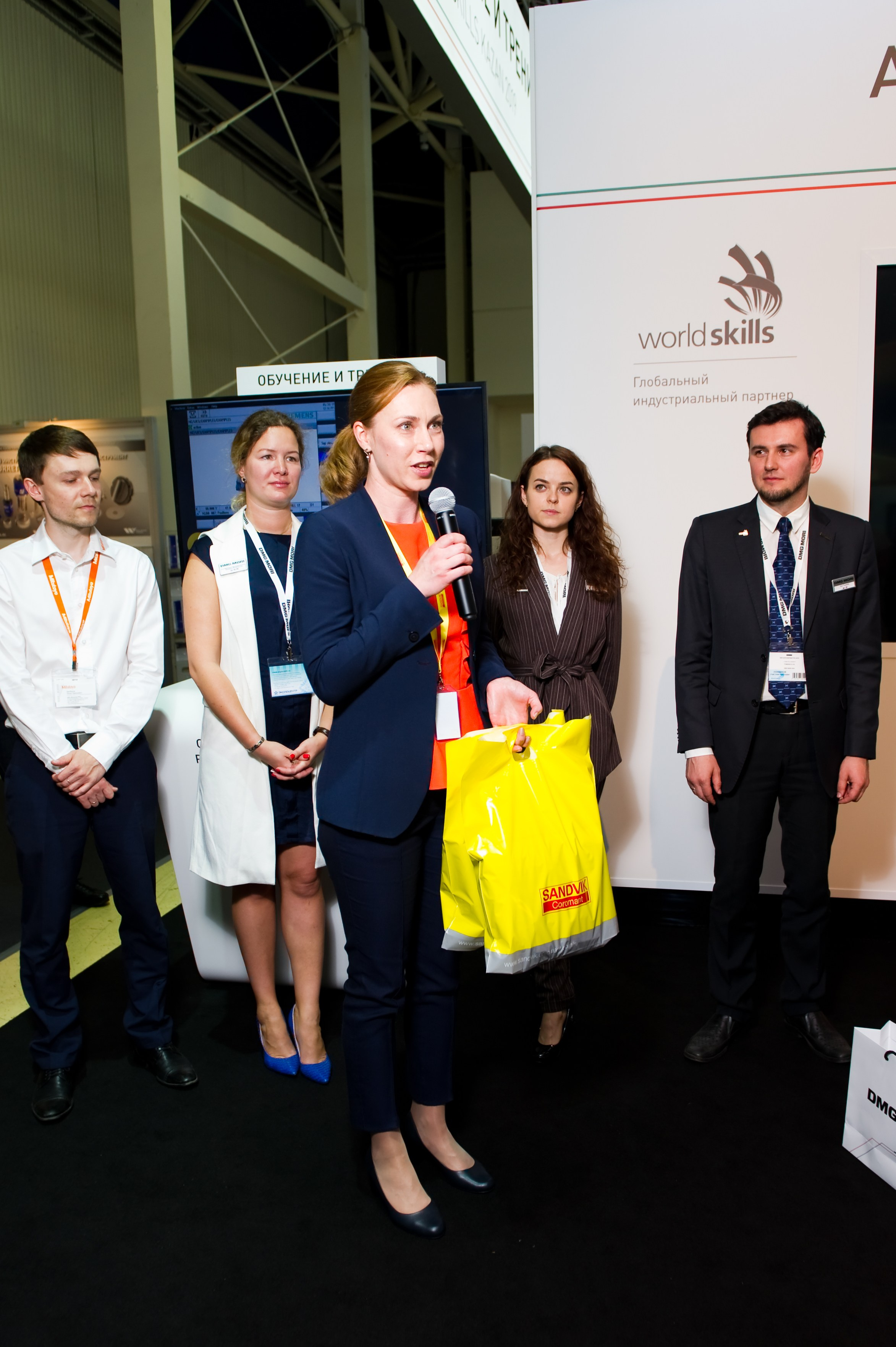 Работа Sandvik на выставке «Металлообработка». Репортажный фотограф и видеограф Слава Думчев. Тимбилдинги, отчетники, корпоративы