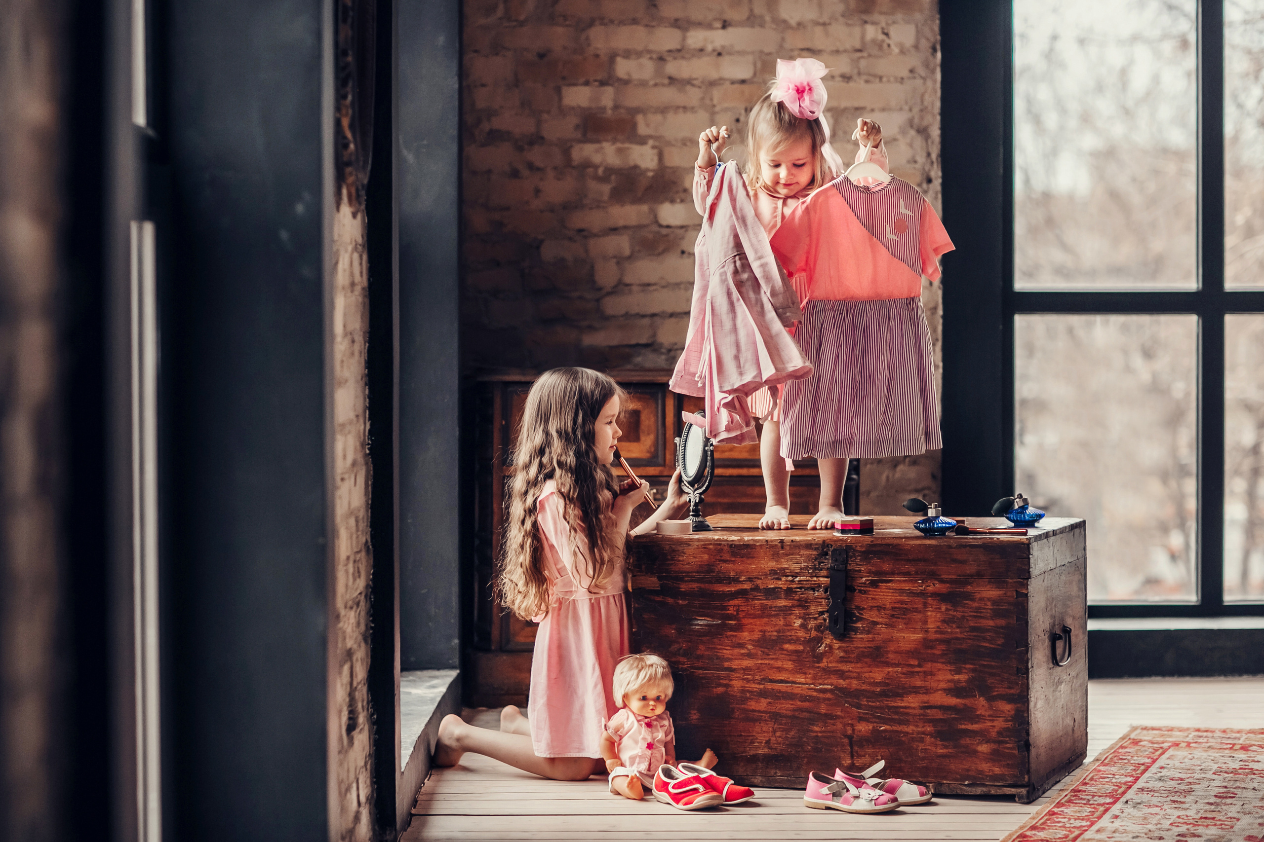 Бабушкин сундук. Детский и семейный фотограф в Москве Анна Ипатьева