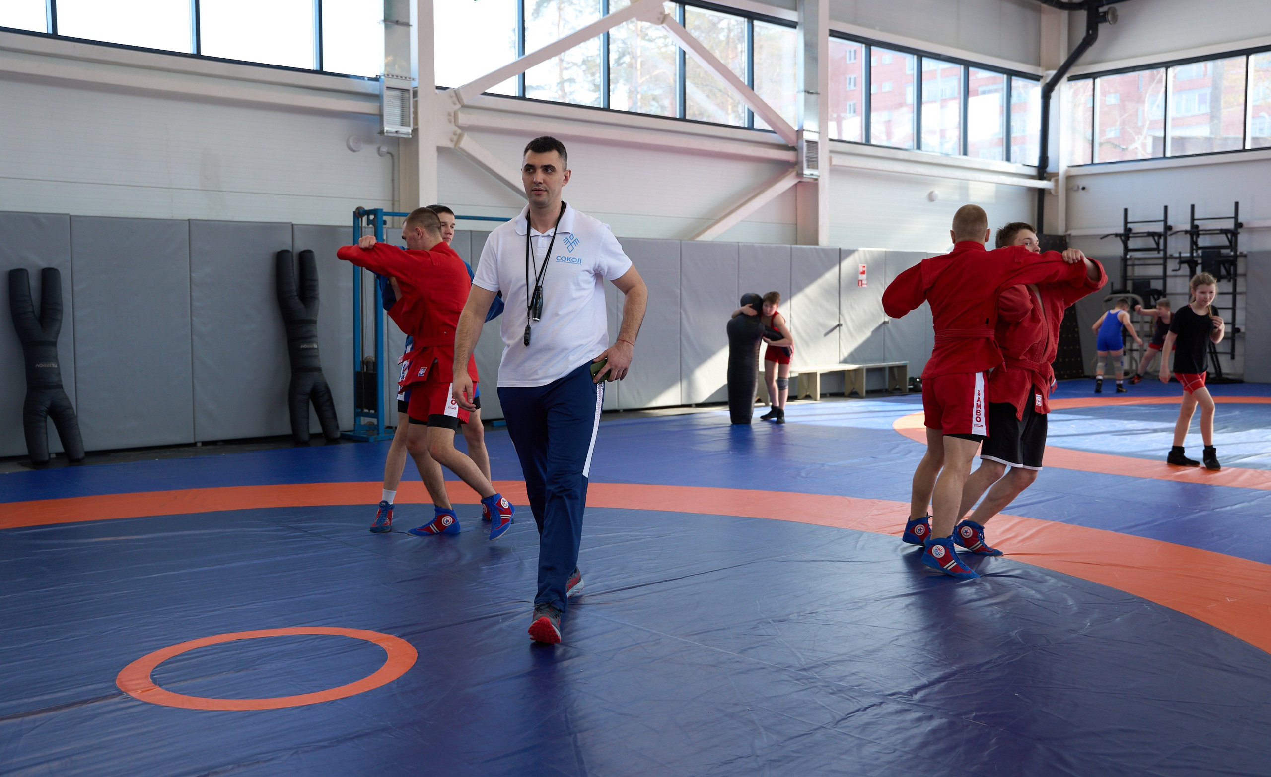 Открытие центров спортивных единоборств «Сокол» Красноярск/Дивногорск. Александр Сазонов Красноярск