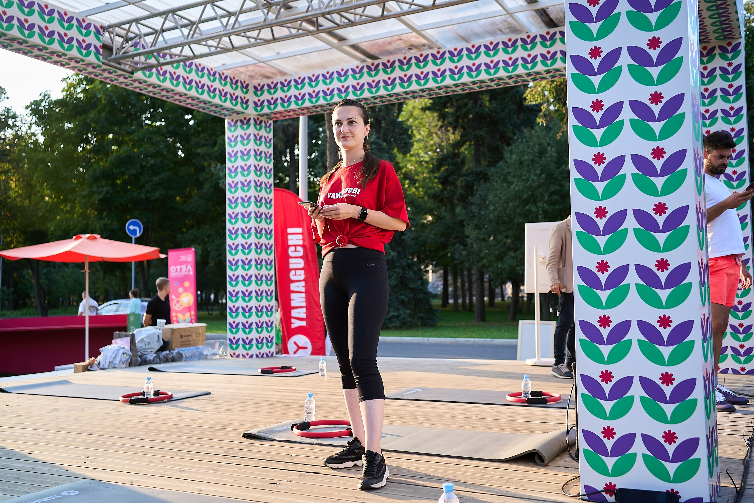 Yamaguchi / открытая тренировка «в стиле Пилатес». Фотограф и Видеограф в Москве. Олег Корушев