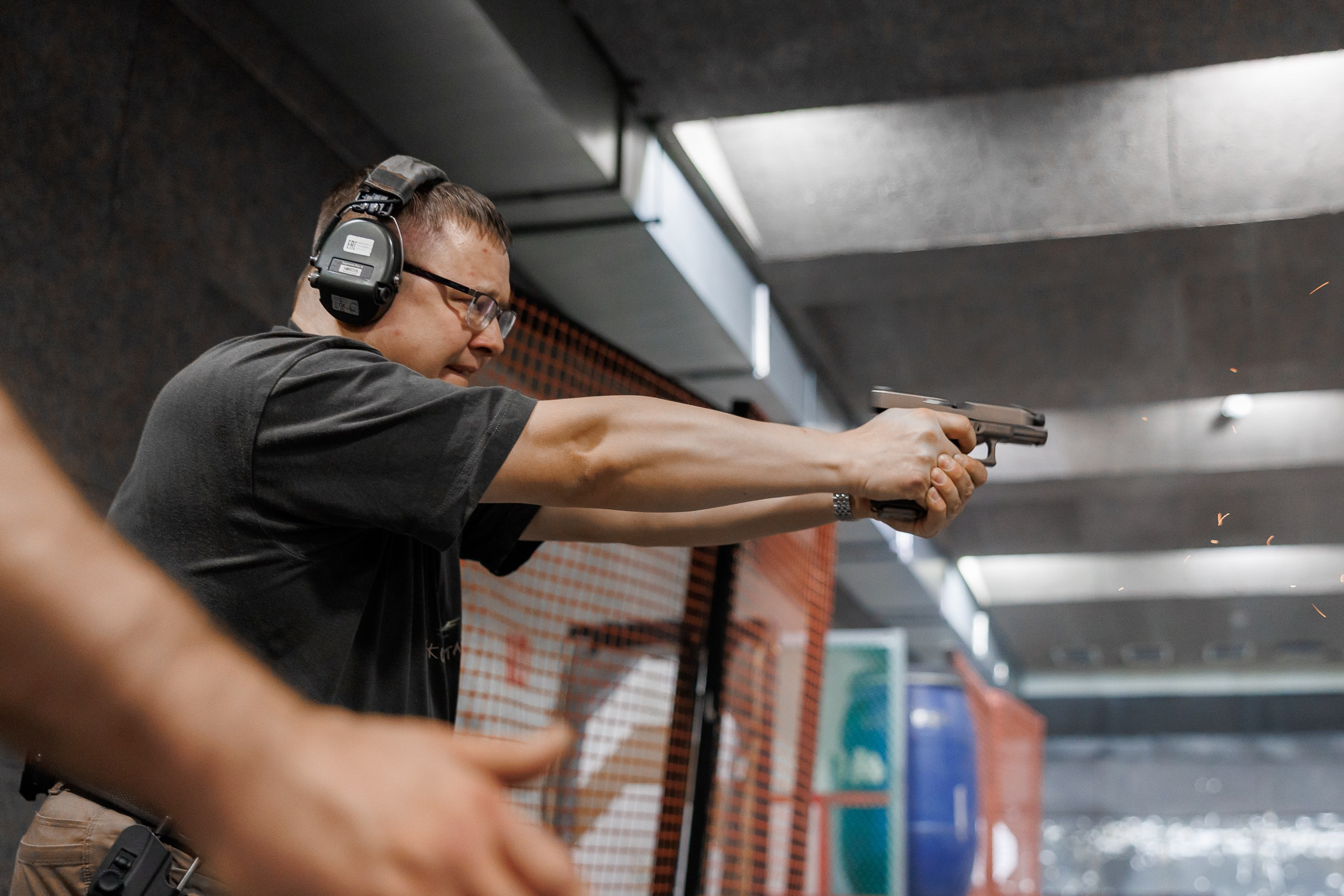 Соревнование по стрельбе в Ладожском стрелковом клубе. Фотограф в Санкт-Петербурге — Сергей Петров