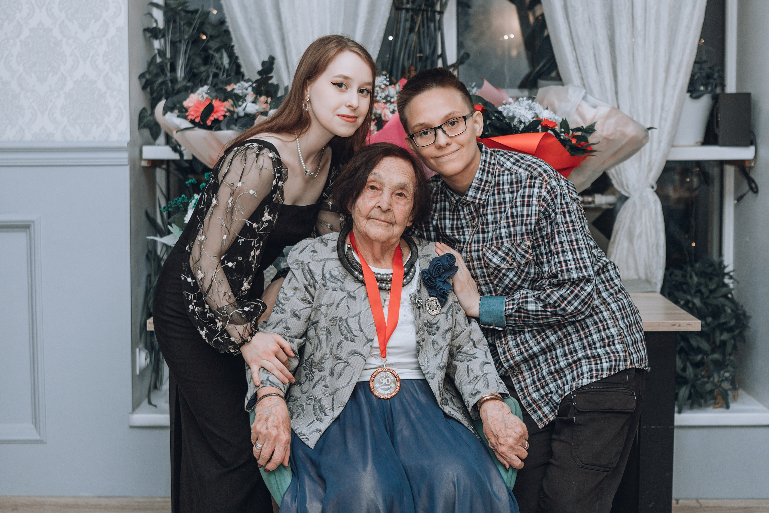 90-летний юбилей Сары Вагаповны. Фотограф в Санкт — Петербурге Анна Конофало