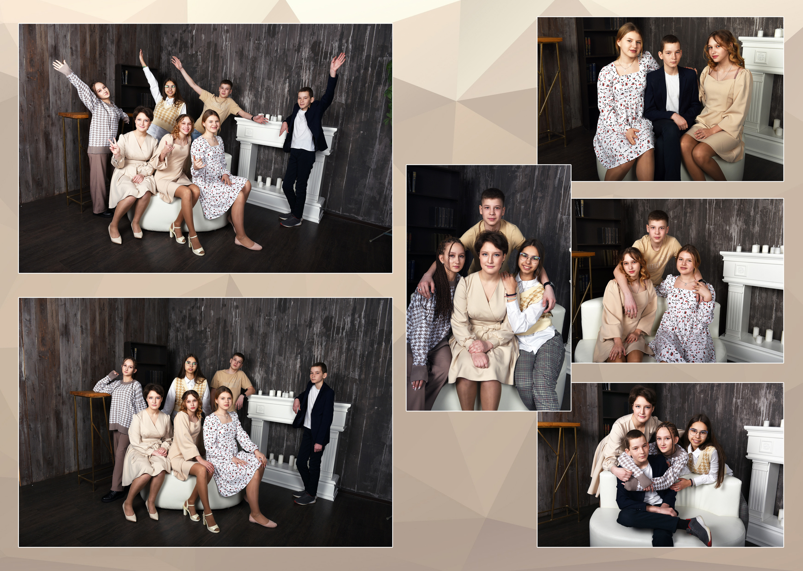 9, 11 классов 5 разворотов. Семейный, детский и школьный фотограф в Димитровграде Наумова Екатерина
