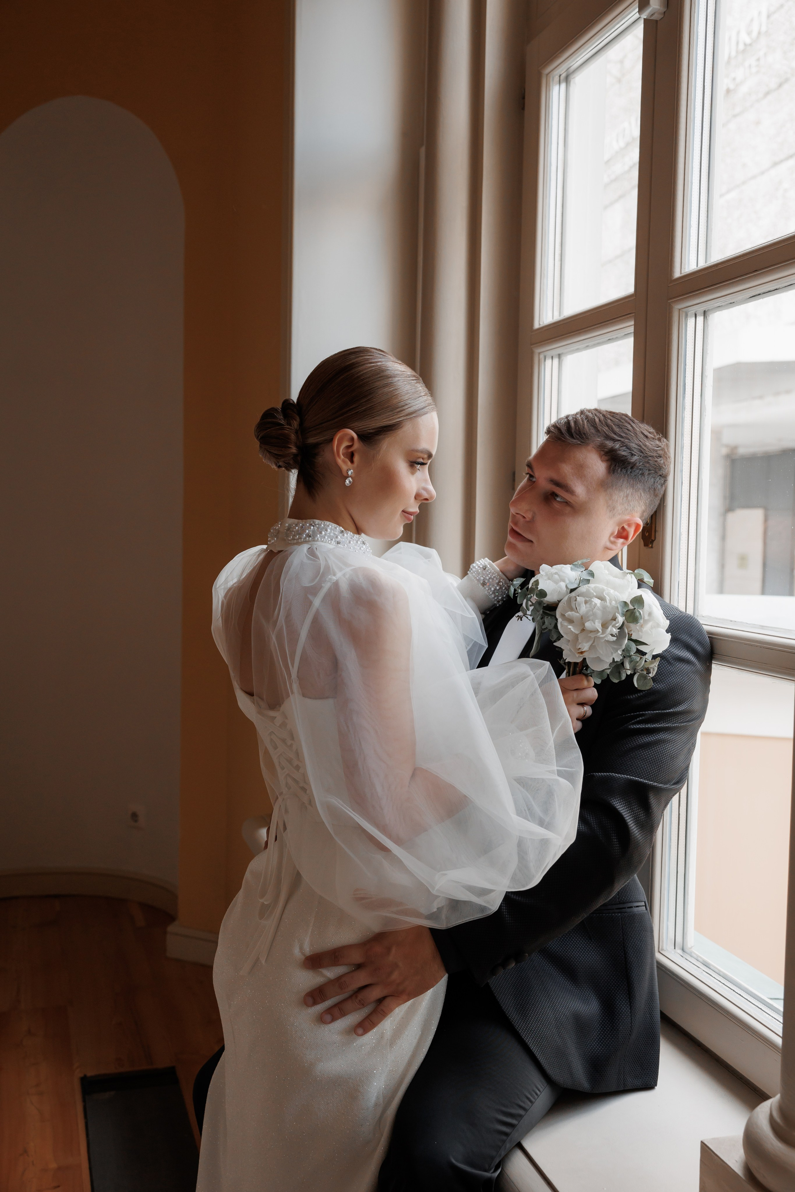 Анна и Сергей, Особняк Муравьевых-Апостолов, прогулка по ВДНХ, ресторан «Домик в саду». Свадебный и репортажный фотограф (Москва, Королев и другие)