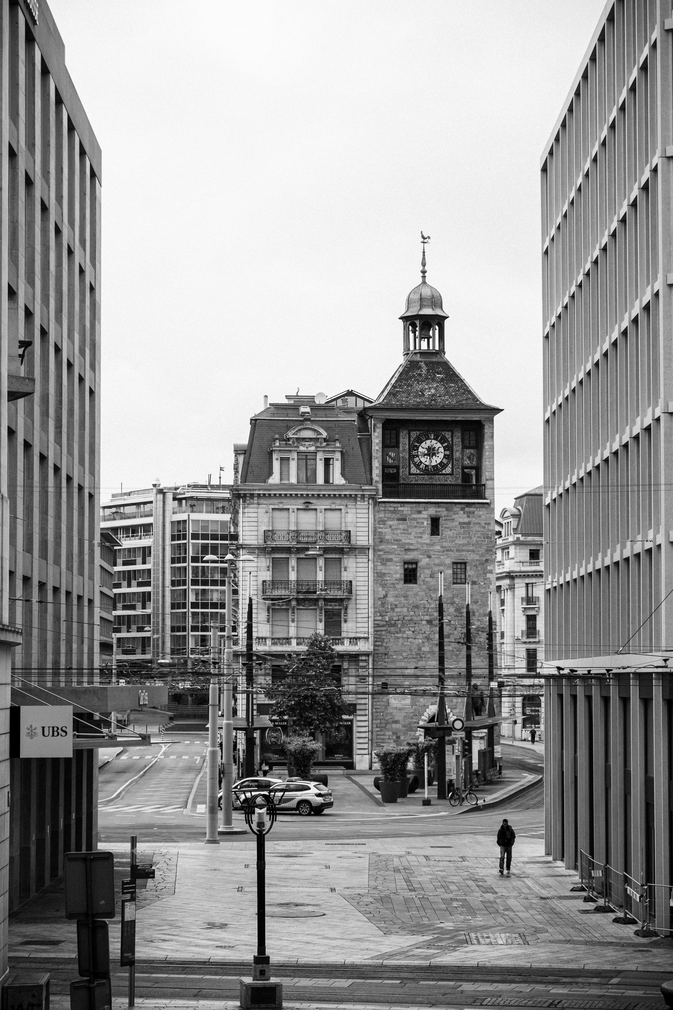 Женева. Фотограф Антон Швец — Монохромная реальность