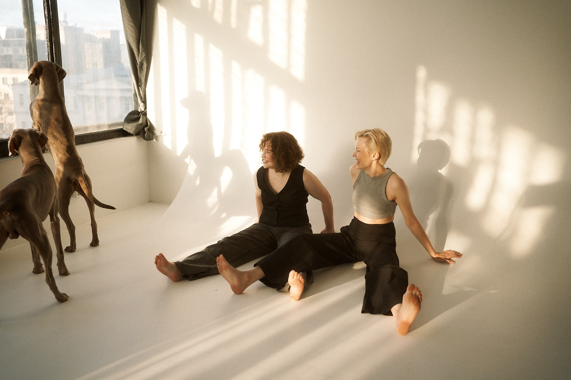 Сестры. Фотограф анималист Москва Дарья