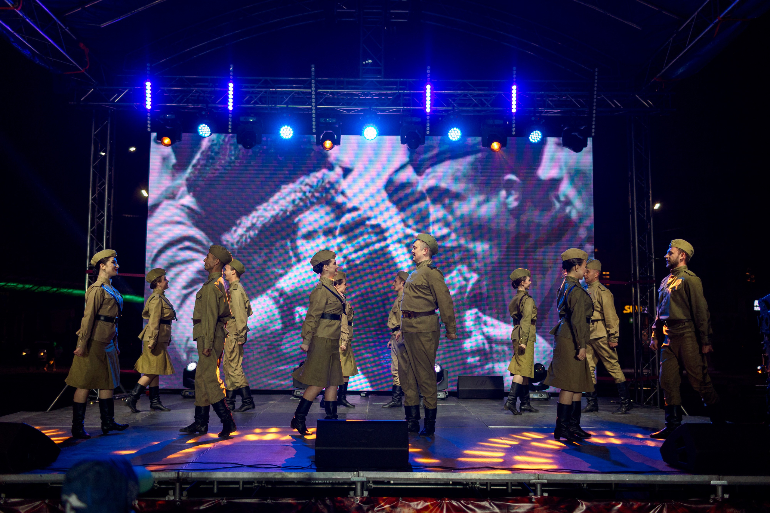 Концерт приуроченный к празднованию 80 лет победл. Свадебный и семейный фотограф в Улан-Удэ