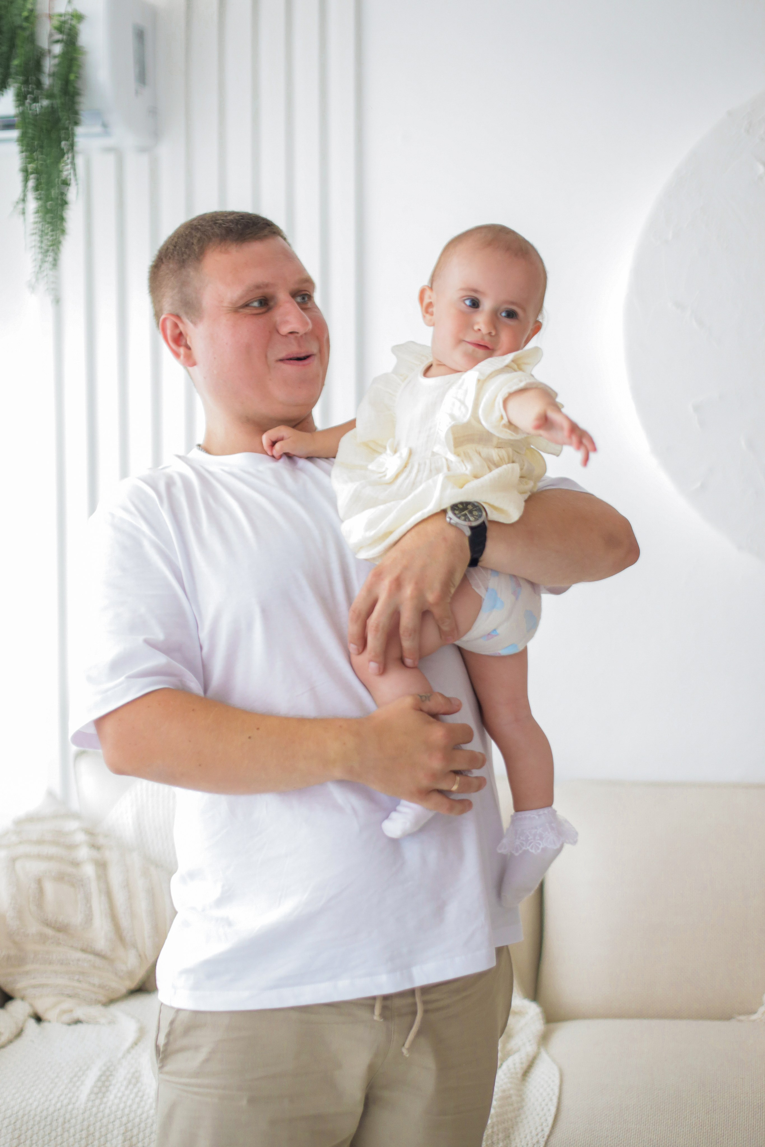 Полина 1 годик. Семейный, детский, свадебный фотограф в Москве, Люберцах