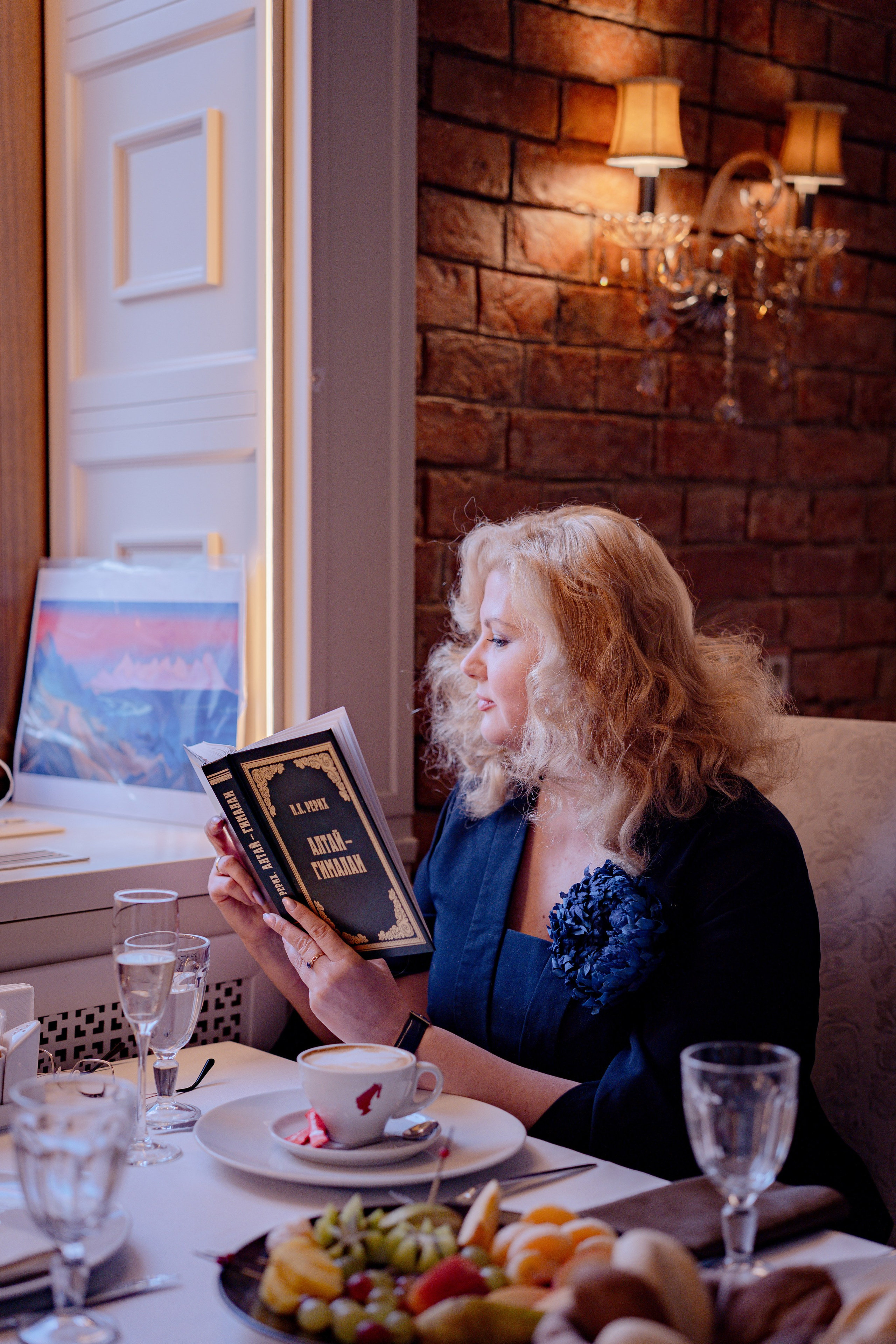 Art-завтрак Н. К. Рерих с Натальей. Портретный и семейный фотограф в Москве/Видное