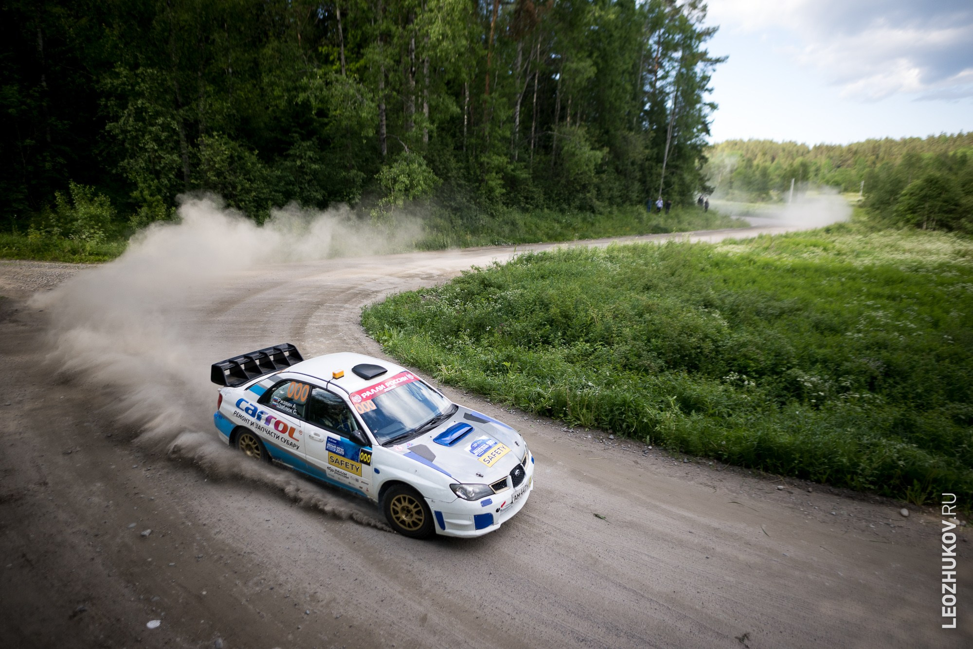 White nights rally 2025. Sports photographer Leonid Zhukov