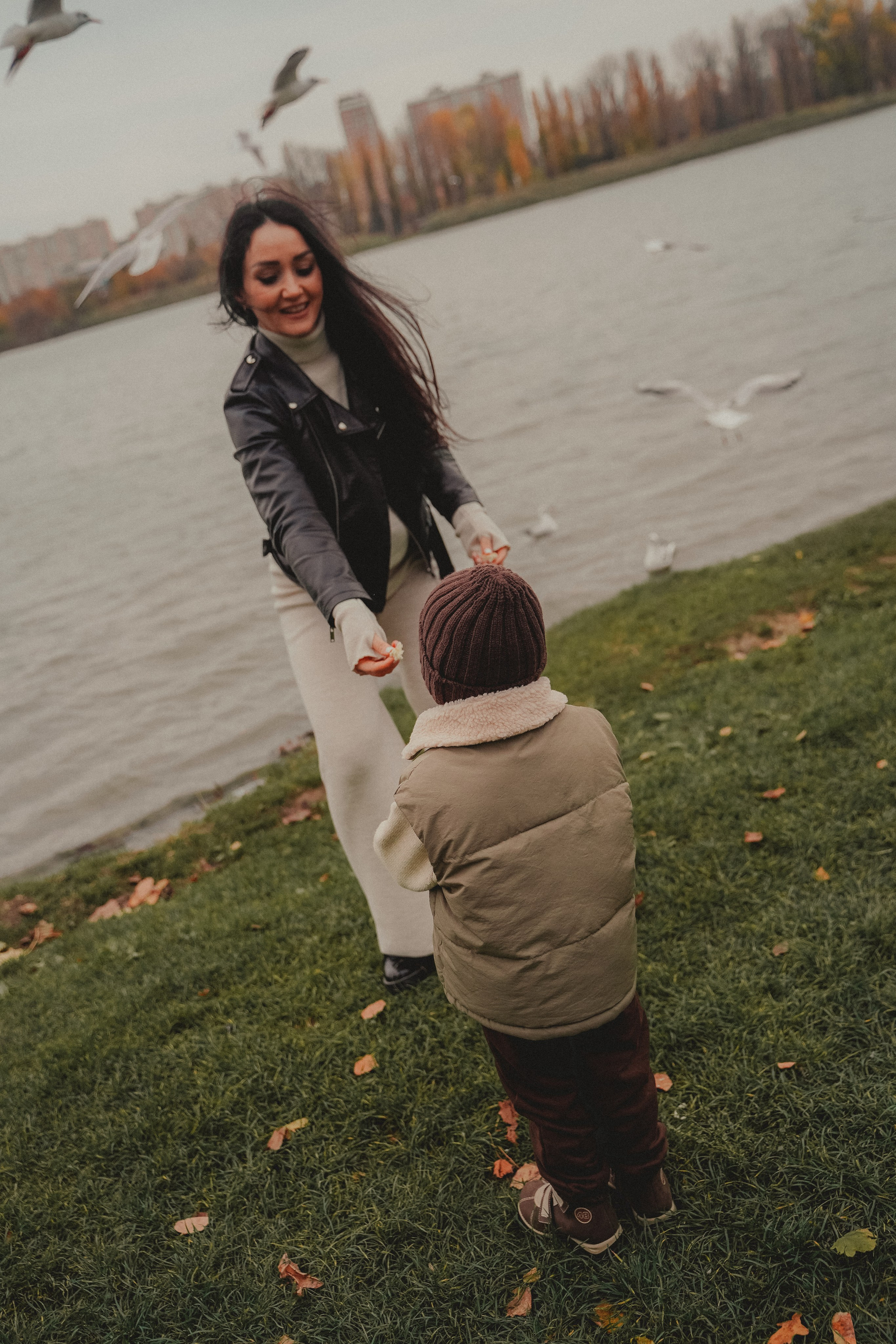 Осенняя фотосессия в парке Солнечный остров. Семейный и женский фотограф в Краснодаре Анастасия Приймак