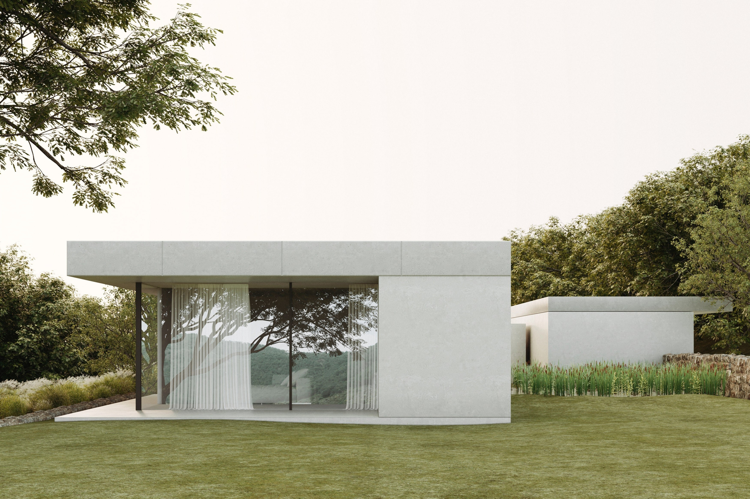 Architectural Harmony: Leo Lei's Vision, photographed by Rory Gardiner. Cg artist Shchapov Dmitry