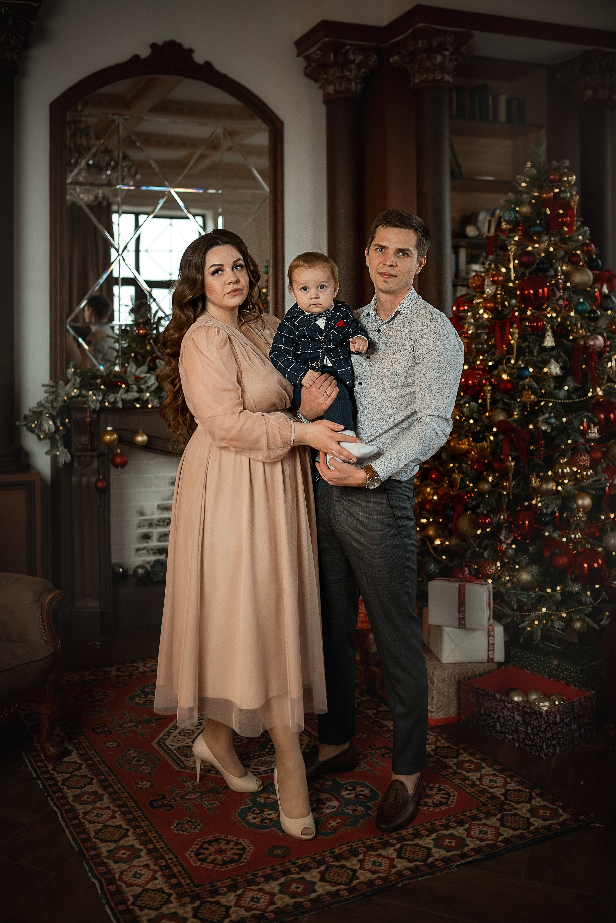 Новогодняя истори Серёжи, Сони и Миши. Семейный фотограф в Ростове-на-Дону Татьяна Литвинова