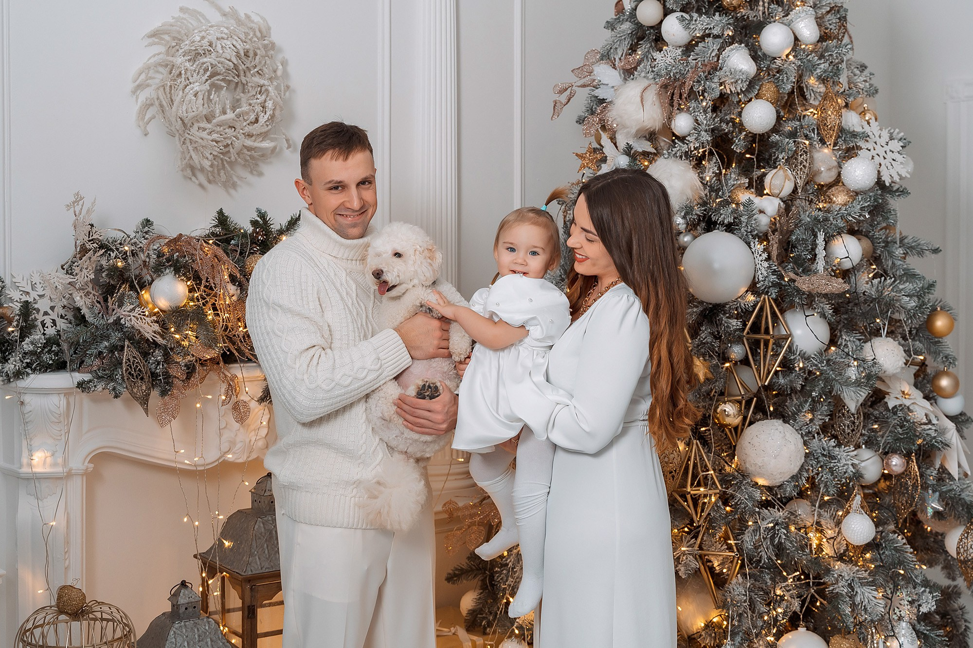 Новогодняя фотосессия в Москве. Фотограф Настя Непогодьева, Москва