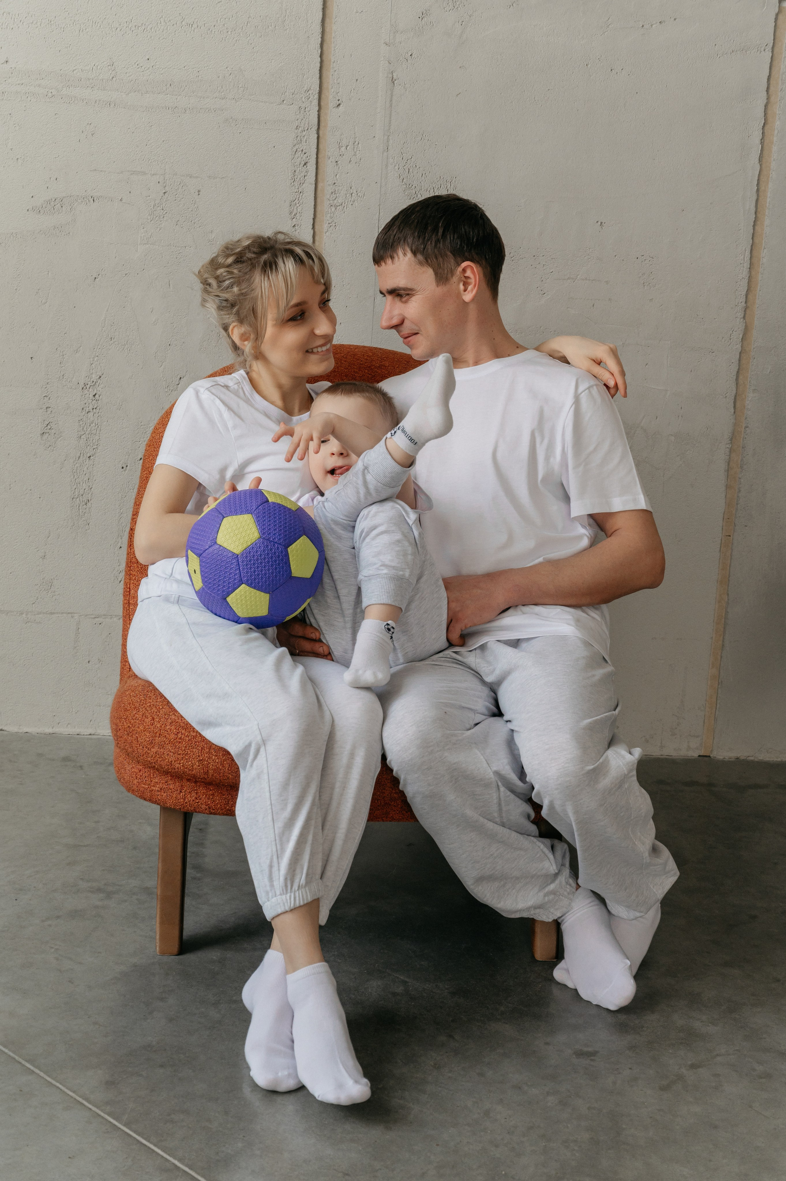 Первая семейная съемка для Светы, Гены и их сына Миши. Свадебный фотограф Мария Строгонова