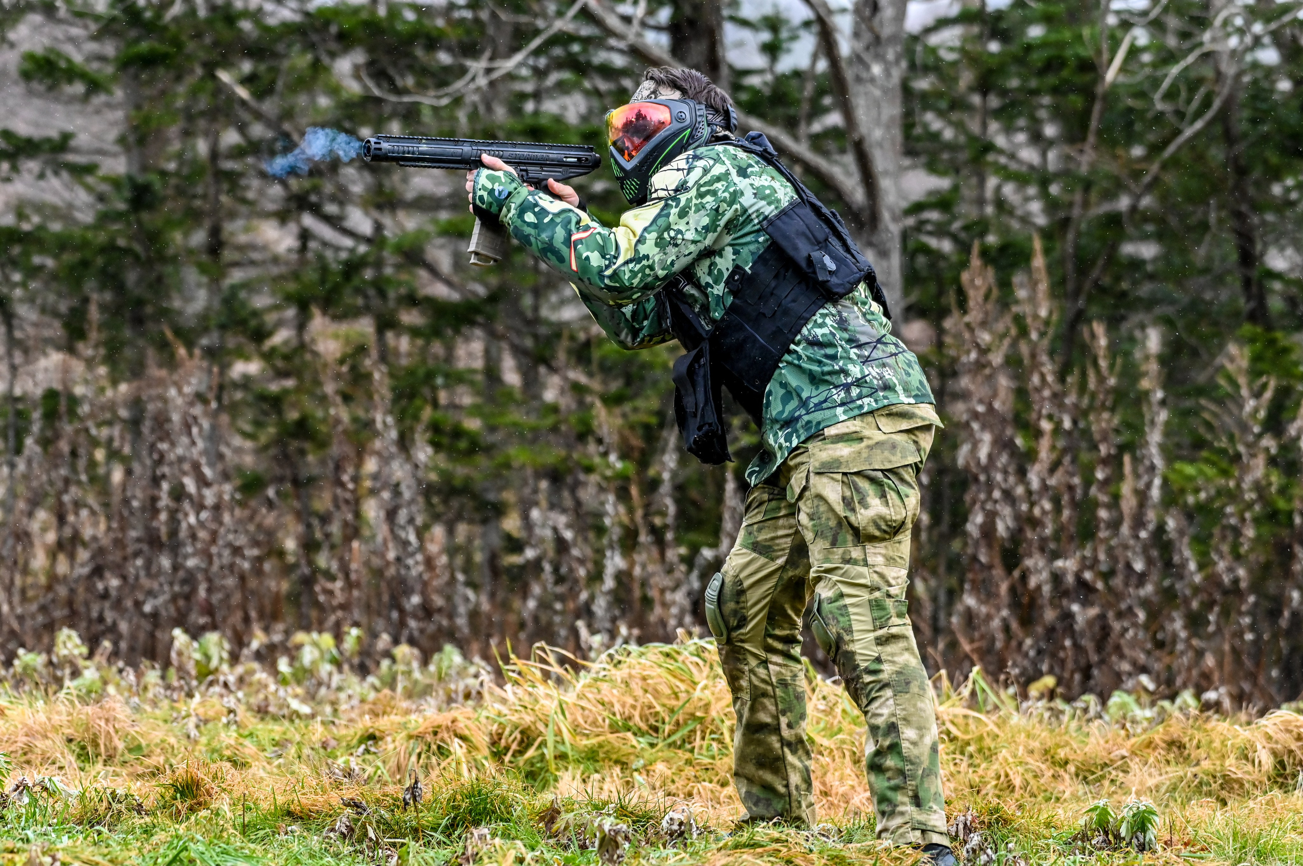Пейнтбол. Фоторепортажи Сахалина