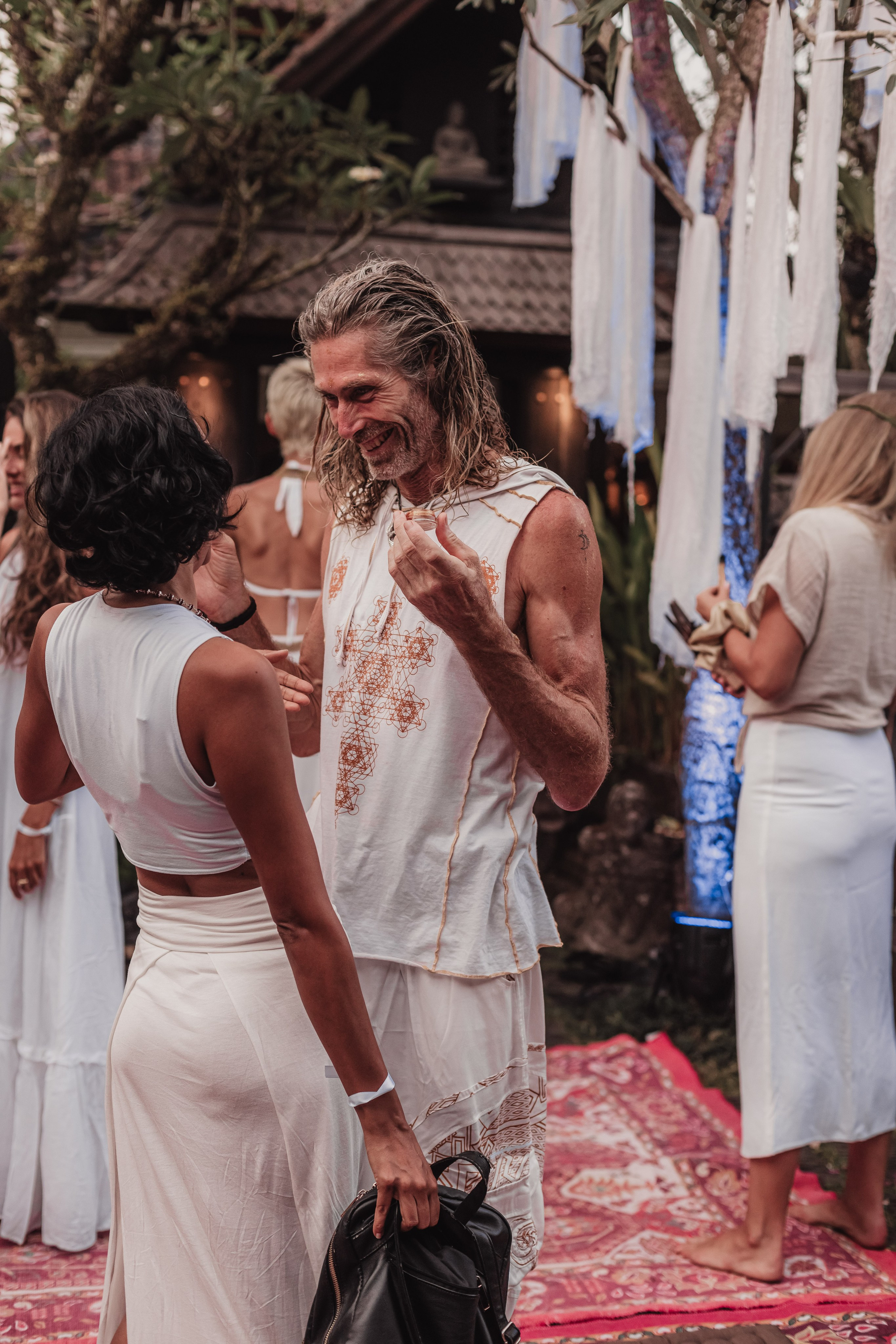 Navaratri w Bhakti Bliss at Dragon tea temple. Мариам Багдасарян