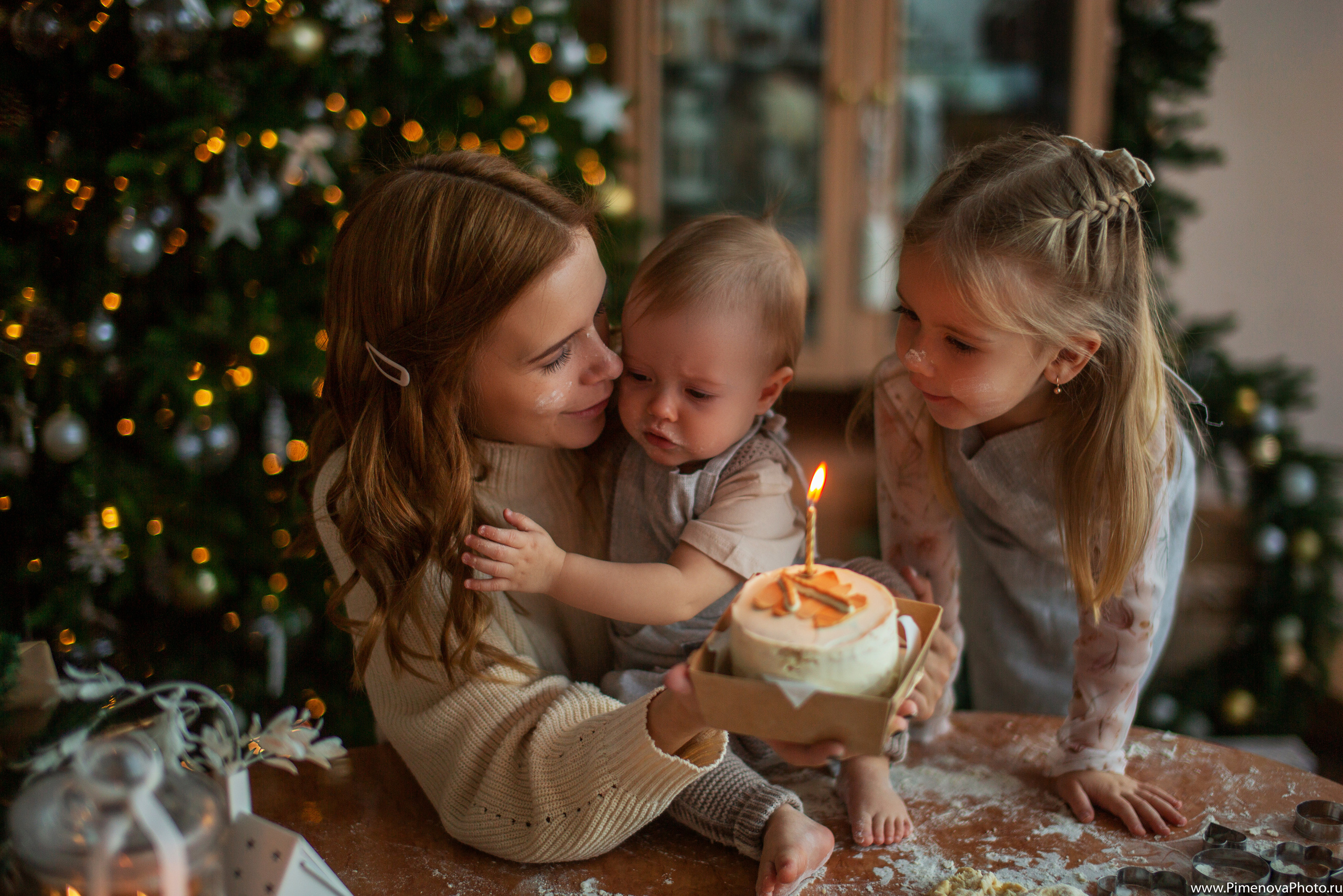 Новогодняя Семейная Фотосъёмка Ники и Димы. Семейный и детский фотограф в Петрозаводске