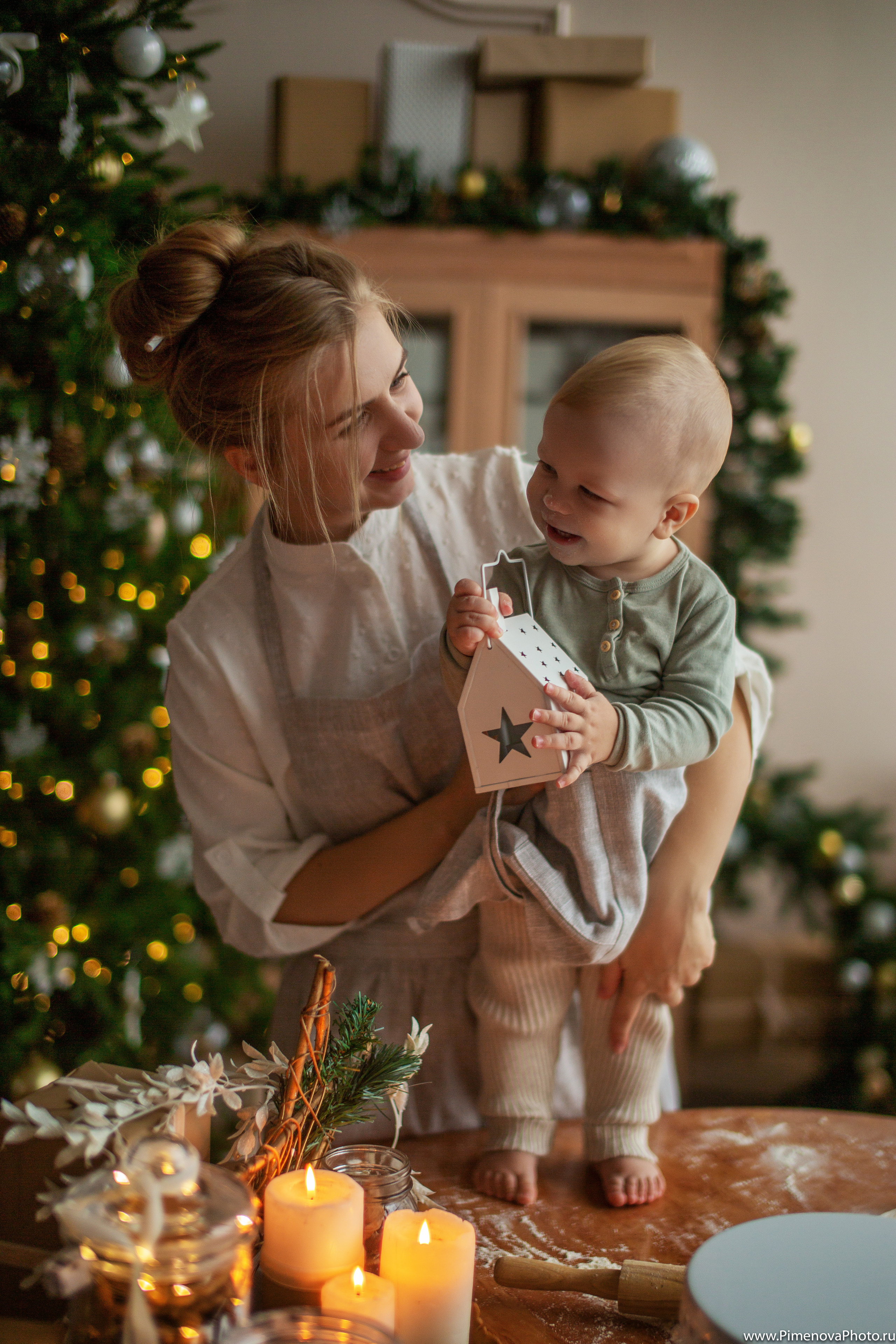 Новогодняя Семейная Фотосъёмка. Семейный и детский фотограф в Петрозаводске