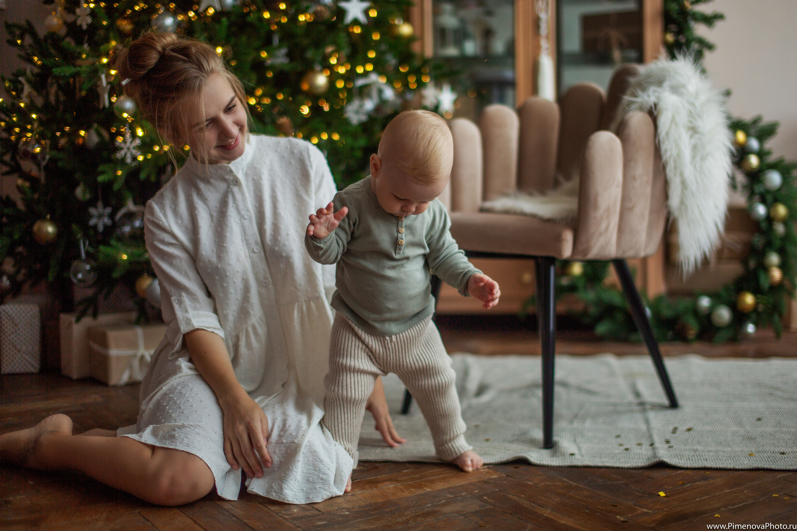 Новогодняя Семейная Фотосъёмка. Семейный и детский фотограф в Петрозаводске