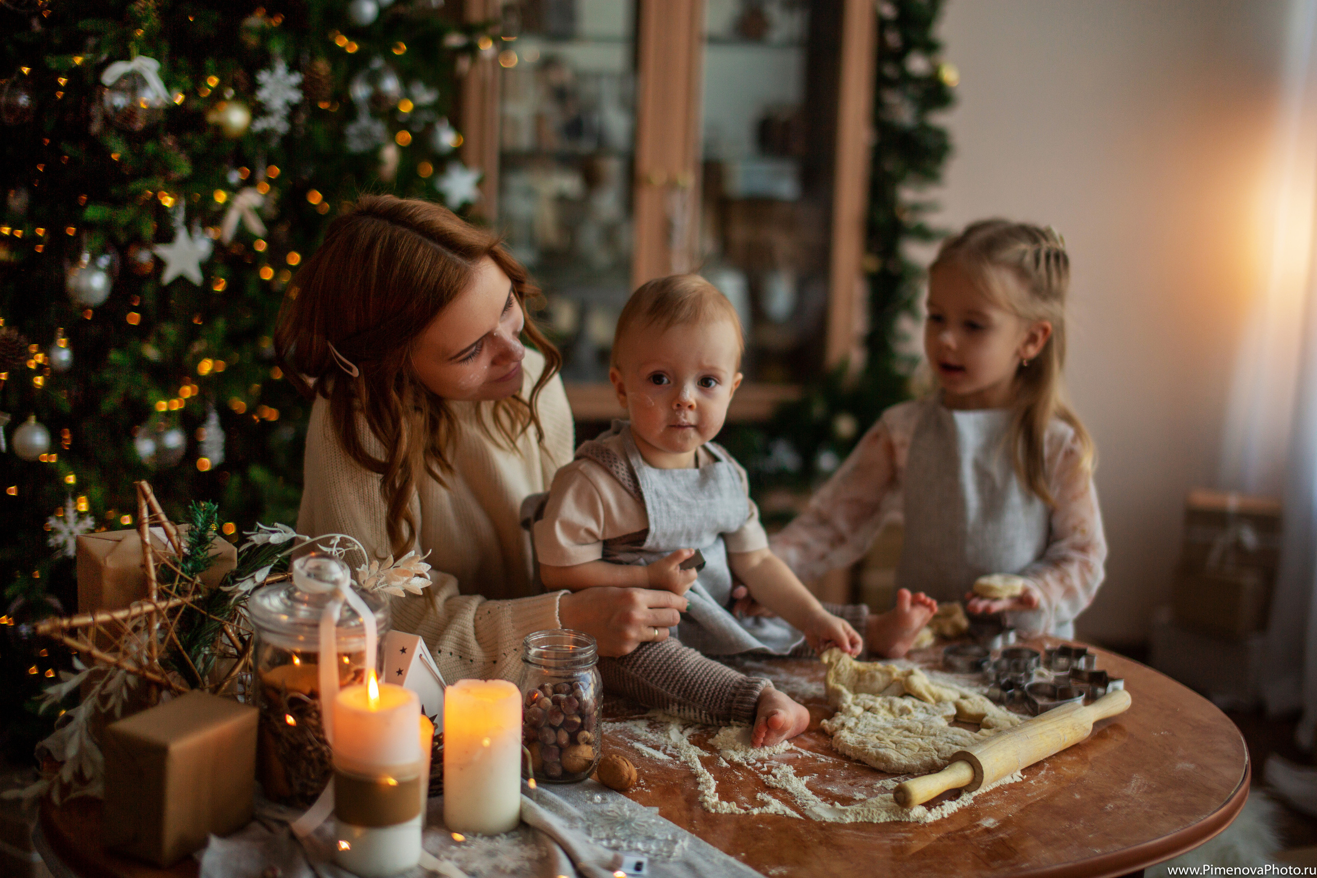 Новогодняя Семейная Фотосъёмка Ники и Димы. Семейный и детский фотограф в Петрозаводске