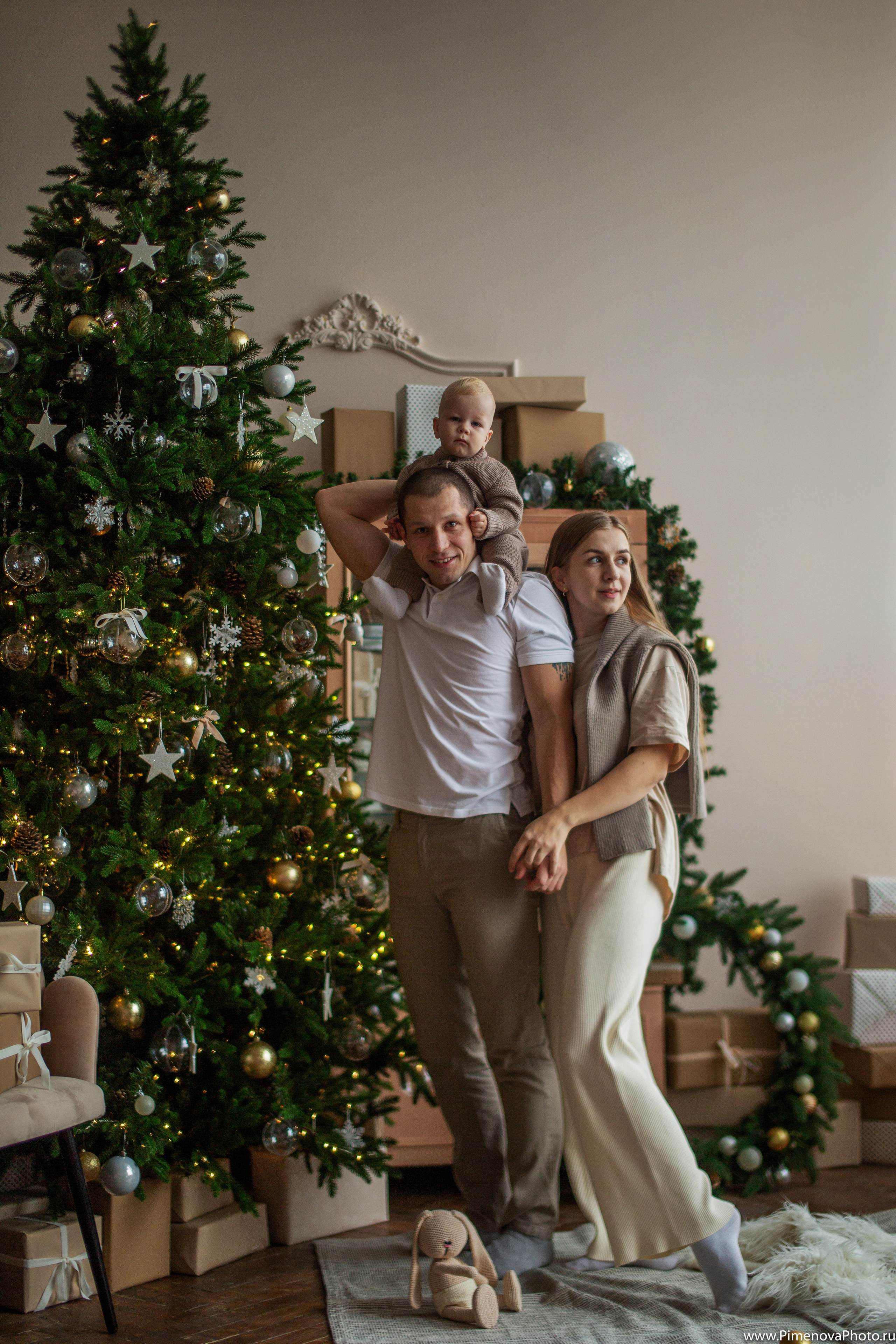 Новогодняя Семейная Фотосъёмка. Семейный и детский фотограф в Петрозаводске