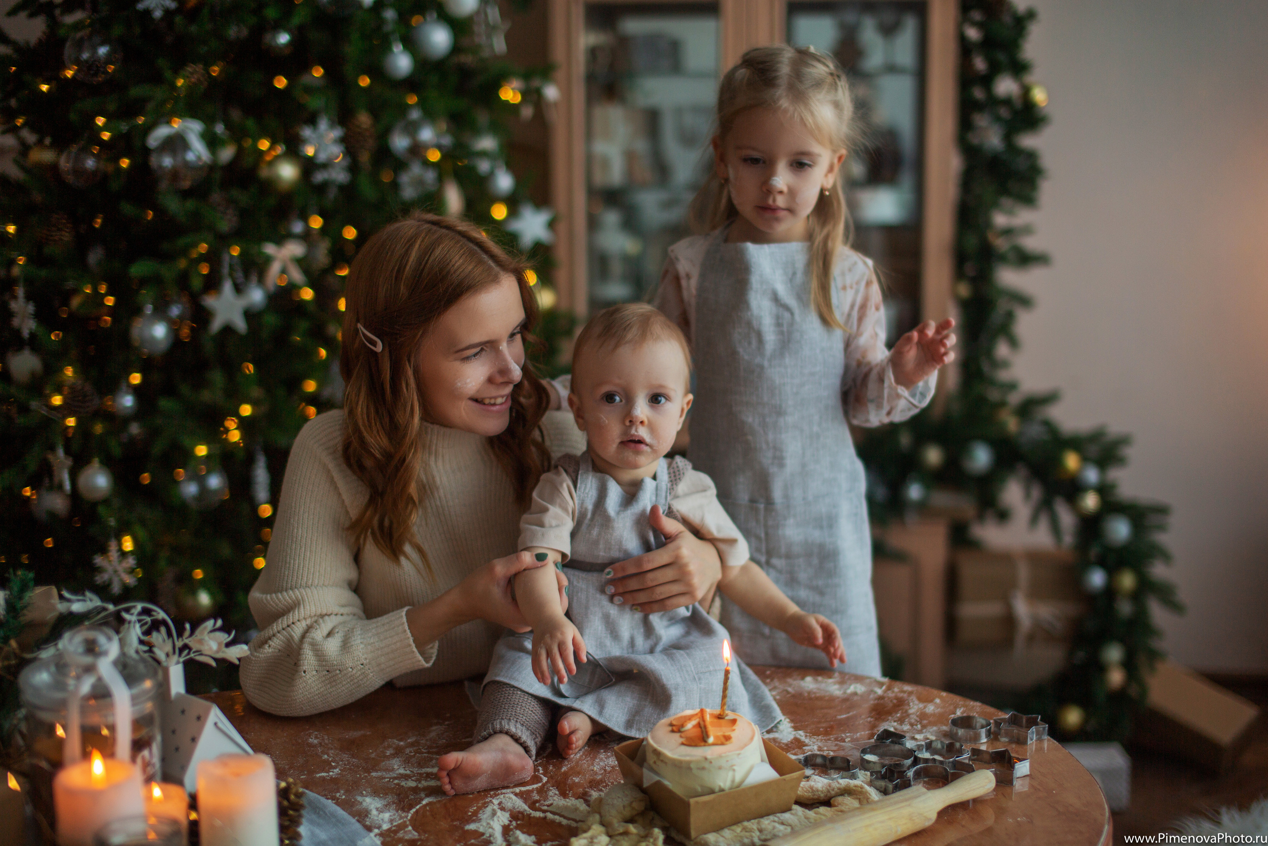 Новогодняя Семейная Фотосъёмка Ники и Димы. Семейный и детский фотограф в Петрозаводске