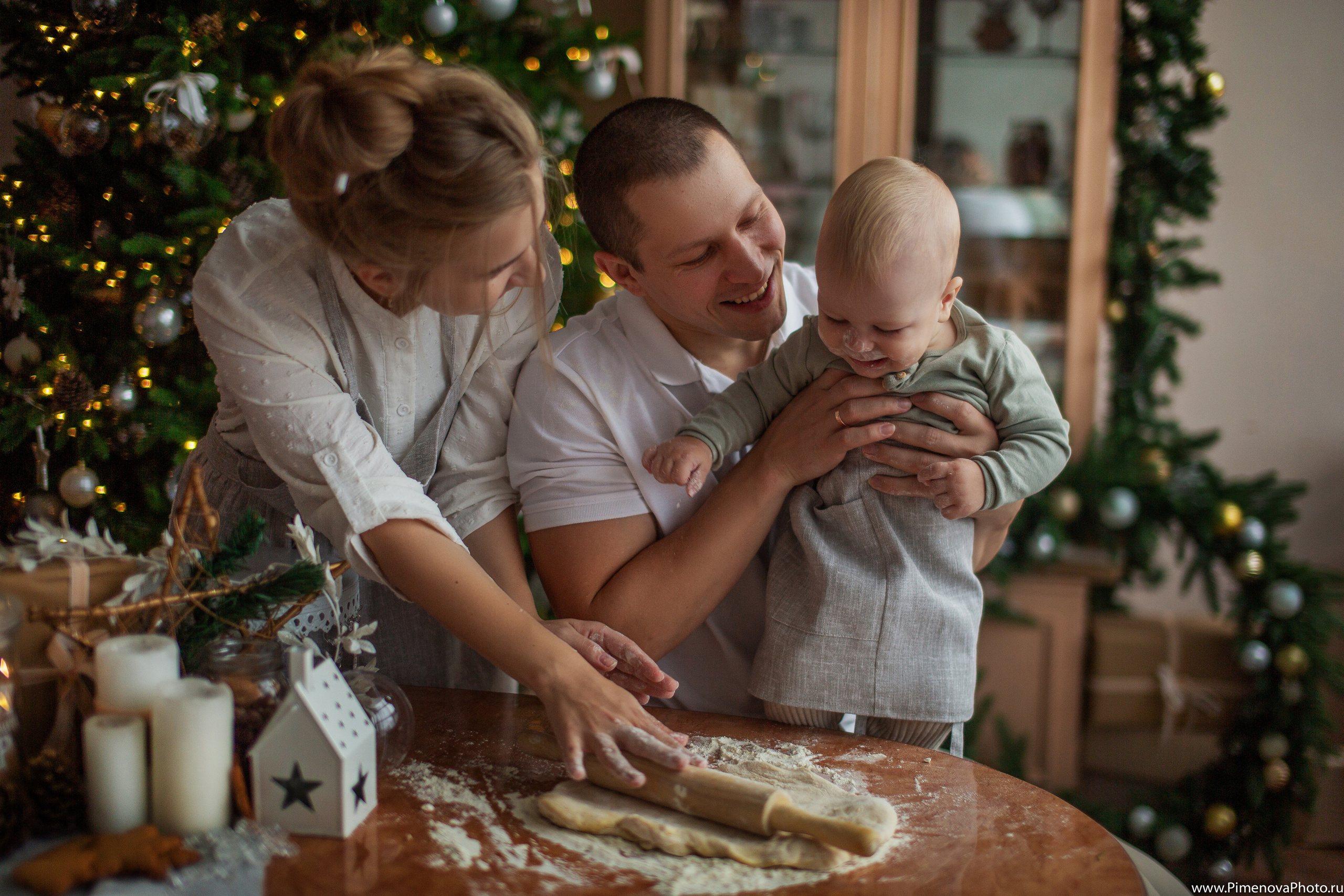 Новогодняя Семейная Фотосъёмка. Семейный и детский фотограф в Петрозаводске