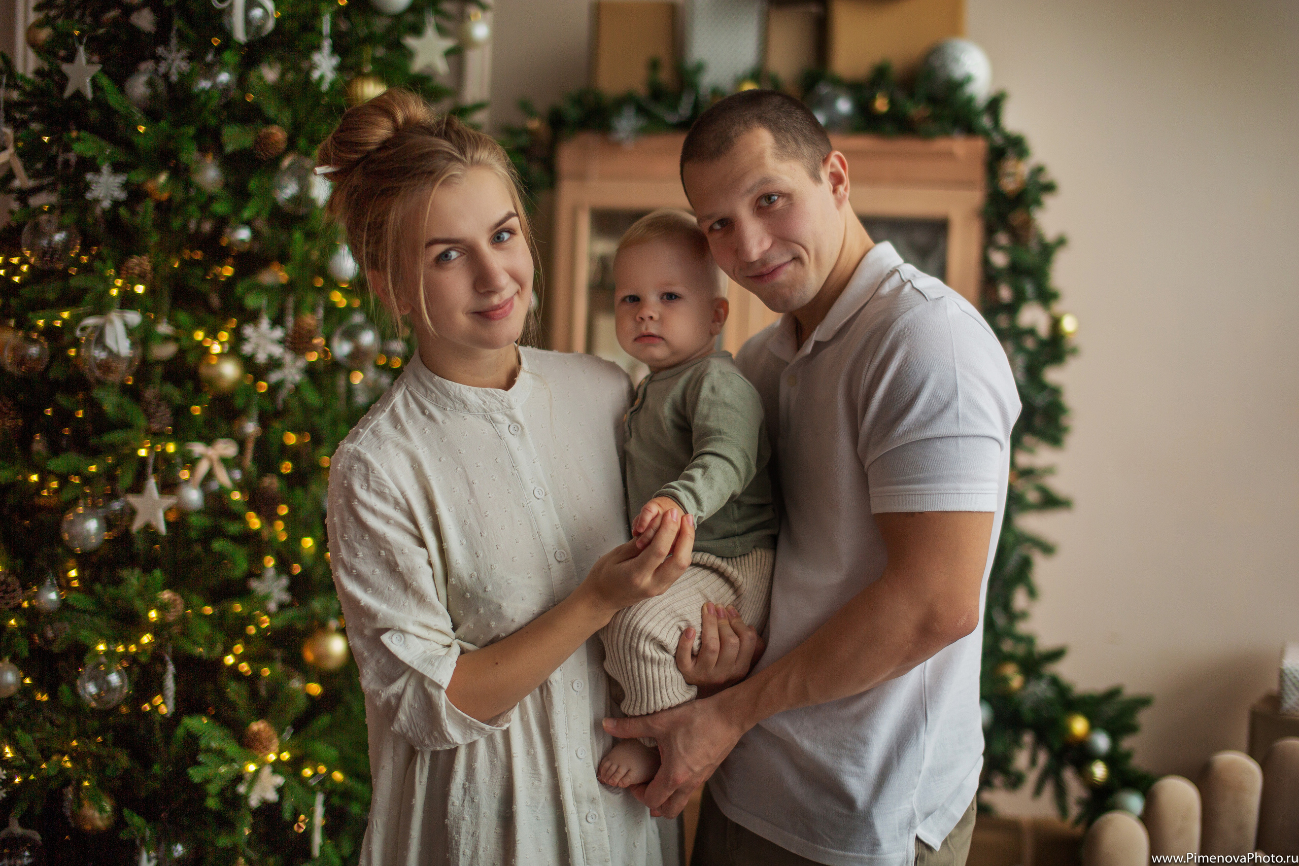 Новогодняя Семейная Фотосъёмка. Семейный и детский фотограф в Петрозаводске