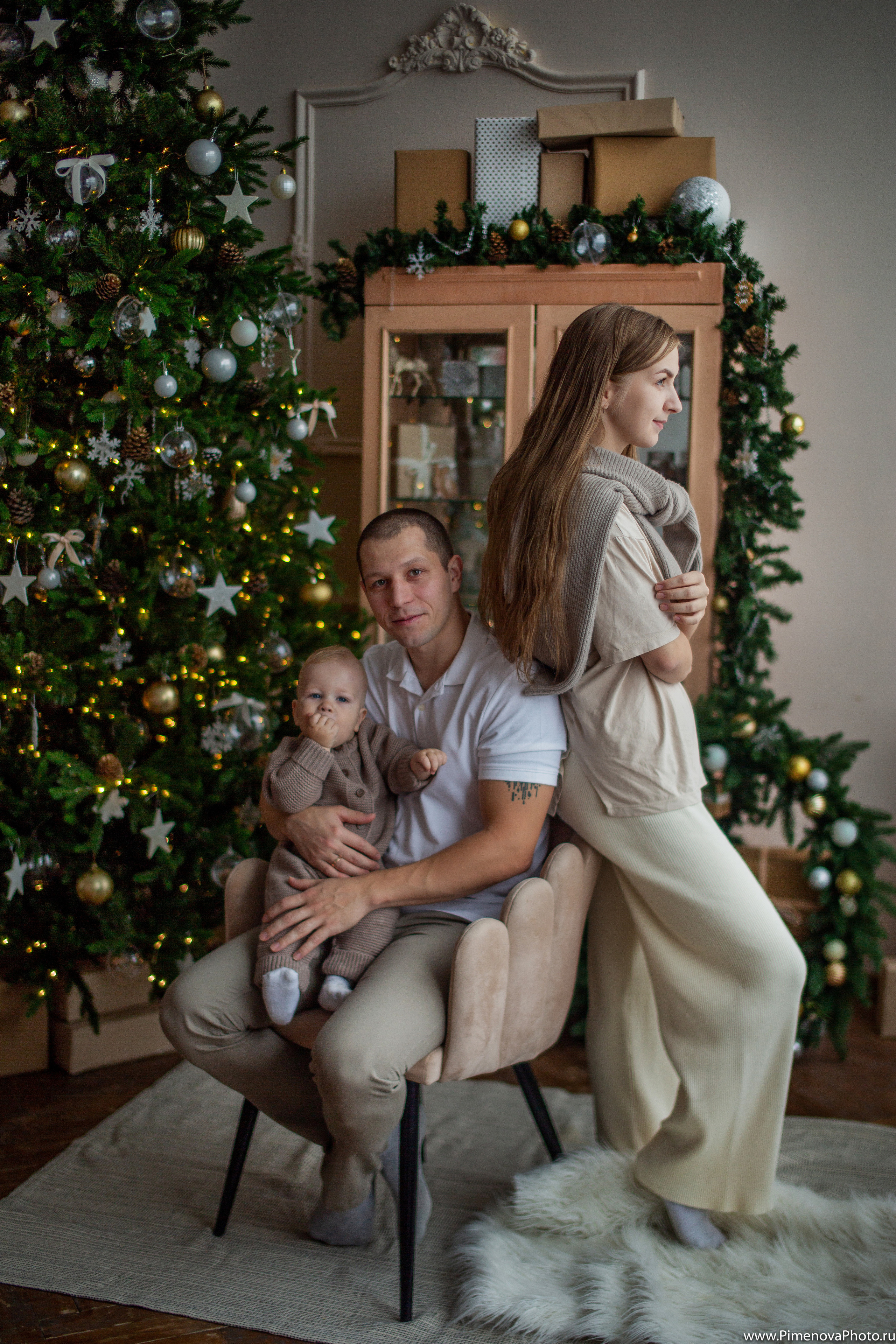 Новогодняя Семейная Фотосъёмка. Семейный и детский фотограф в Петрозаводске
