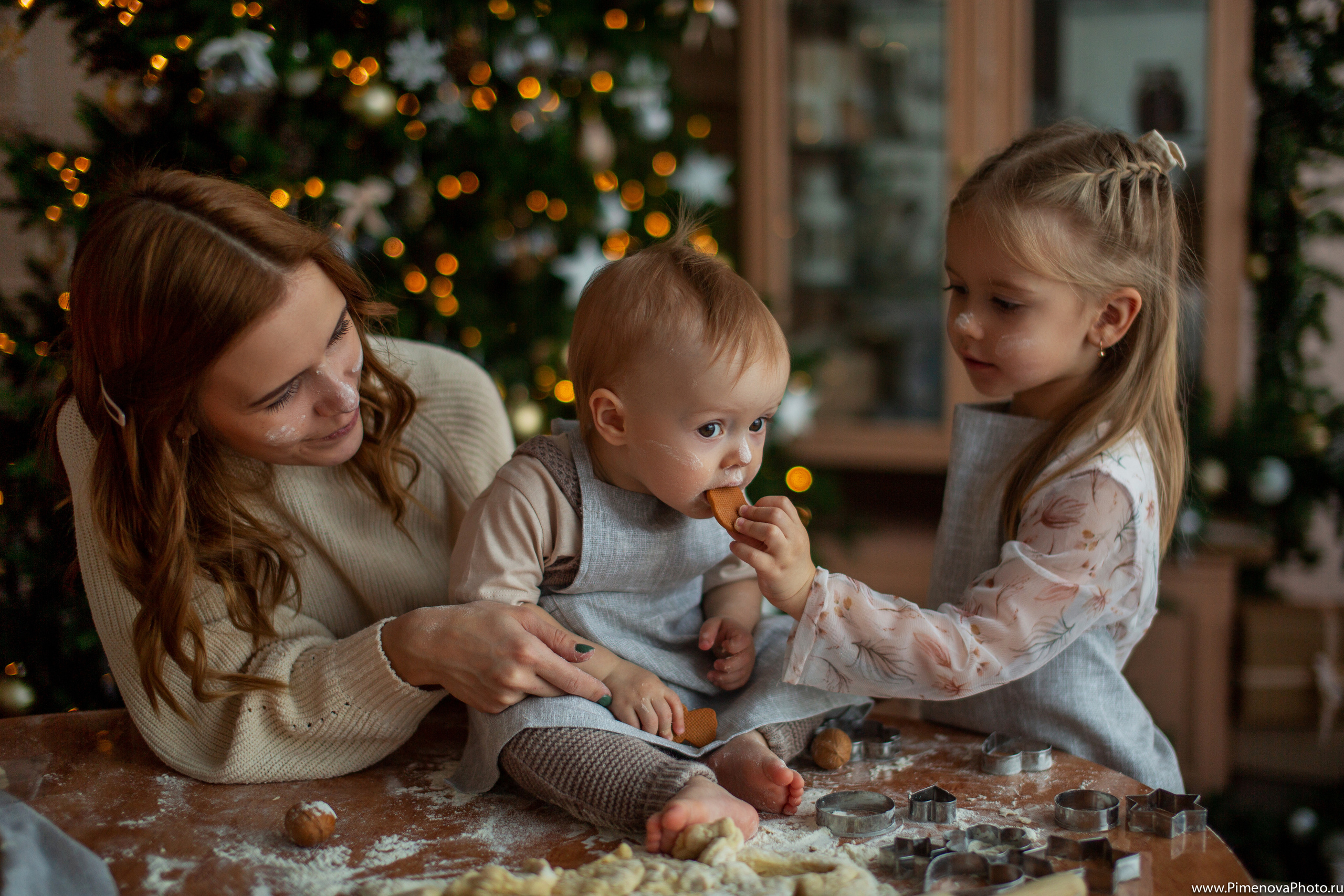 Новогодняя Семейная Фотосъёмка Ники и Димы. Семейный и детский фотограф в Петрозаводске