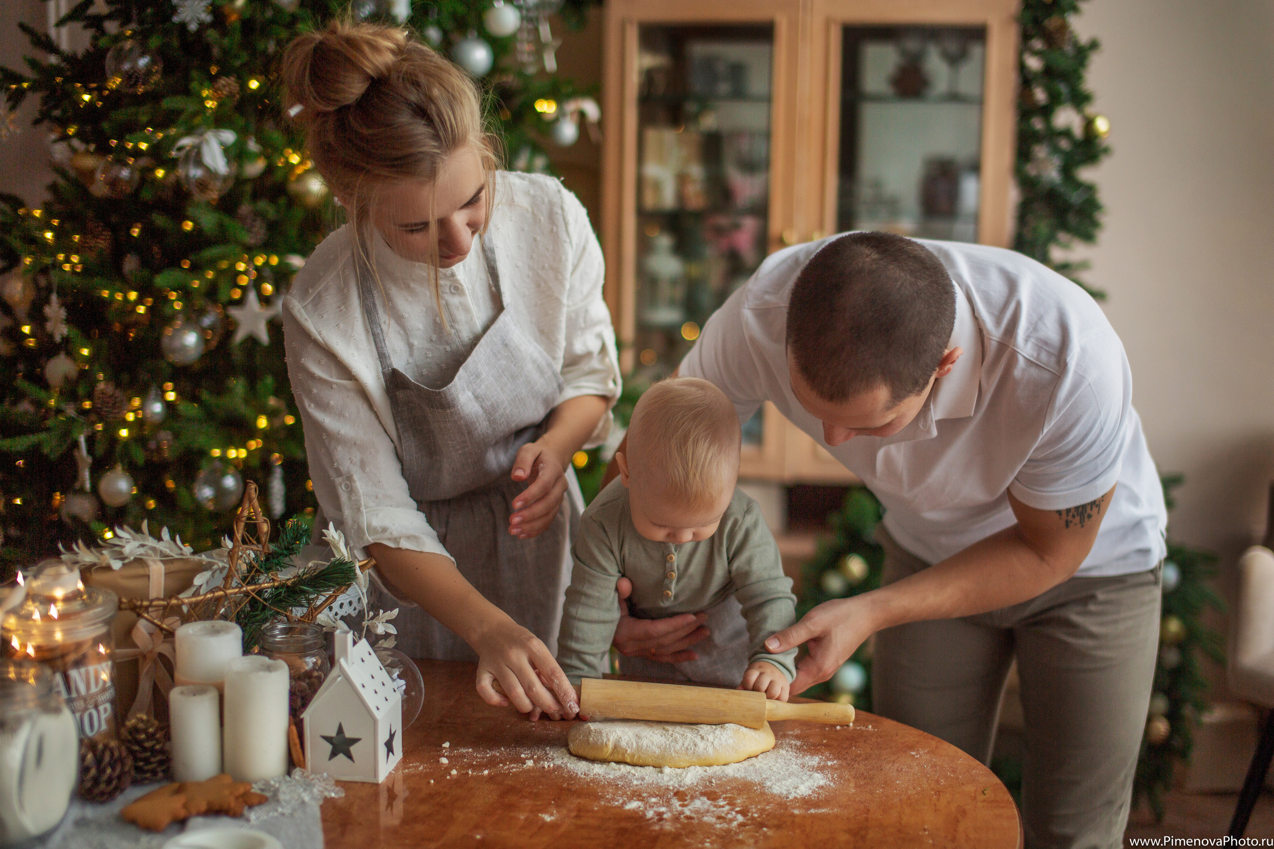 Новогодняя Семейная Фотосъёмка. Семейный и детский фотограф в Петрозаводске