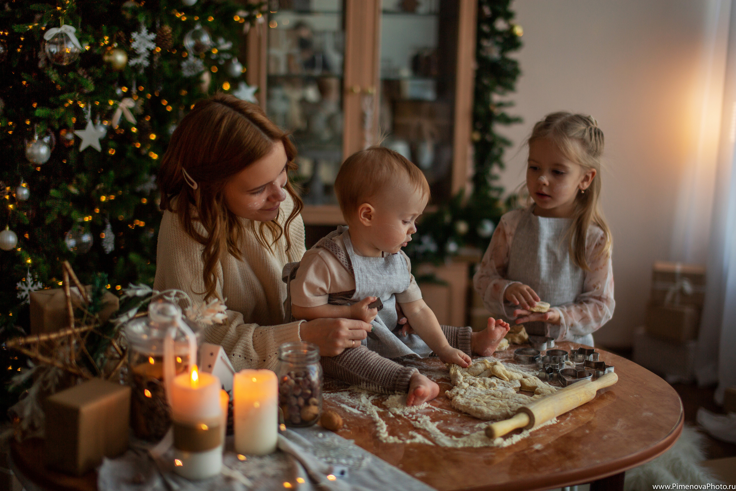 Новогодняя Семейная Фотосъёмка Ники и Димы. Семейный и детский фотограф в Петрозаводске